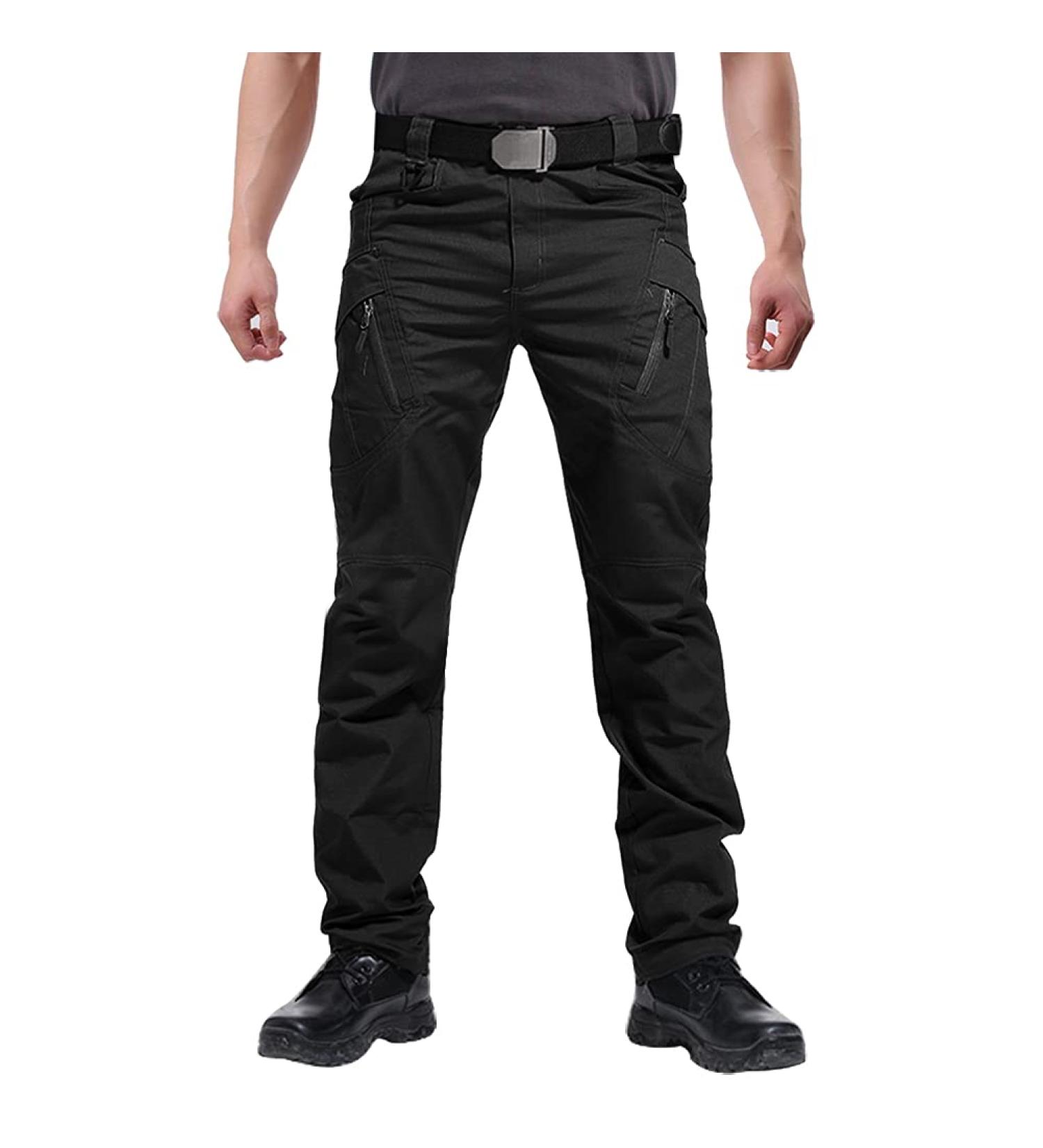 Fedtosing Cargo Pants for Men | Vintage Military Tactical Work Pants | Lightweight Cotton | 40W/32L | Multiple Pockets | Perfect for Outdoor Activities - Buy Online on GoSupps.com
