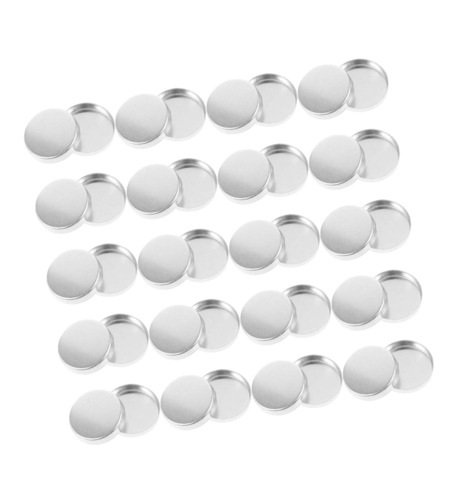 30 Pi ces Palette Fard Paupi res Vide Plateau Maquillage DIY Compact Aluminium R utilisable Accessoire Maquillage Femmes et Filles - Buy Online on GoSupps.com