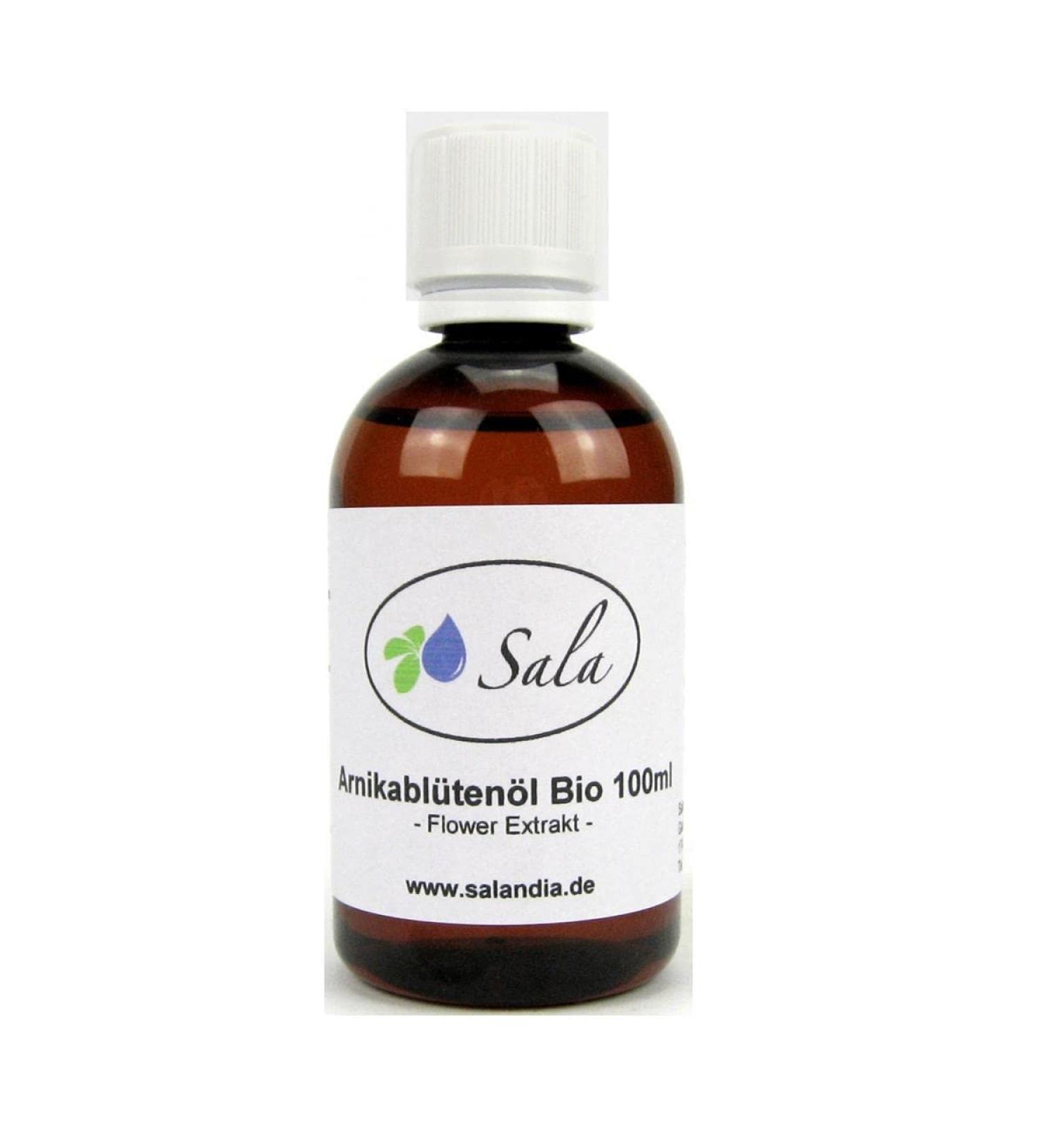 Sala Arnica Oil Organic Arnica Flower Oil (100 ml PET bottle) 100 ml (1 pack)