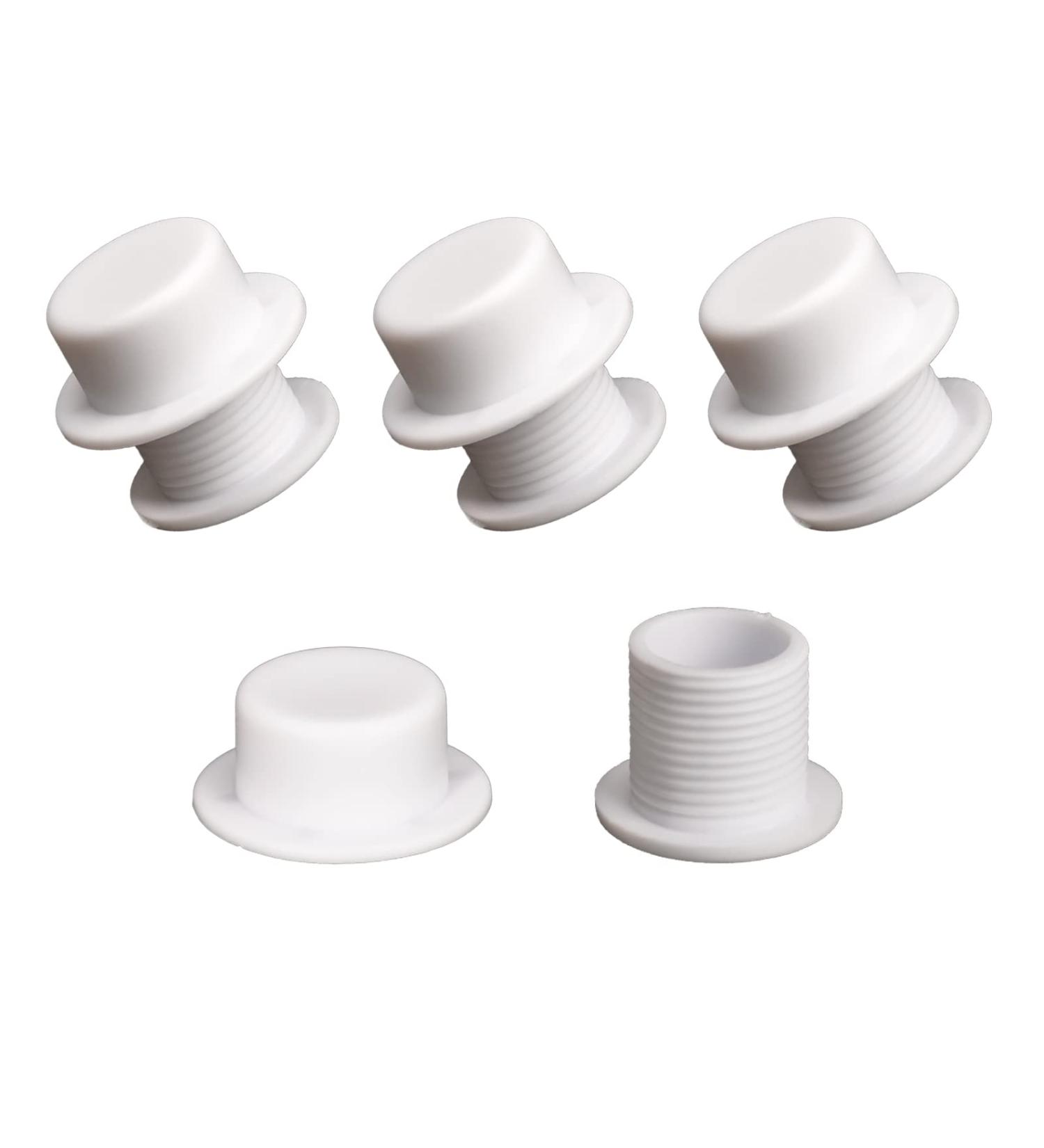 Screw Rivets Replacement for Beach Tote Bag Handles Straps - White Neoprene Pool Bag Repair Rivet Buttons - One Size - Buy Online on GoSupps.com