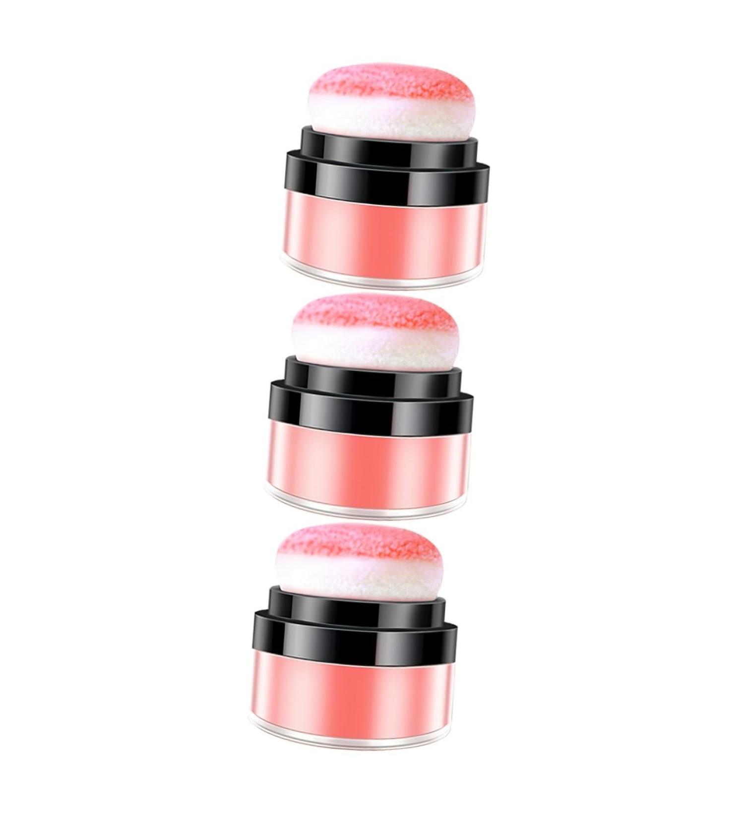 FOYTOKI 3pcs Oil Control Cushion Blush Blusa Blush for Black Women Blush for Face Makeup Plastic Rosy - Buy Online on GoSupps.com