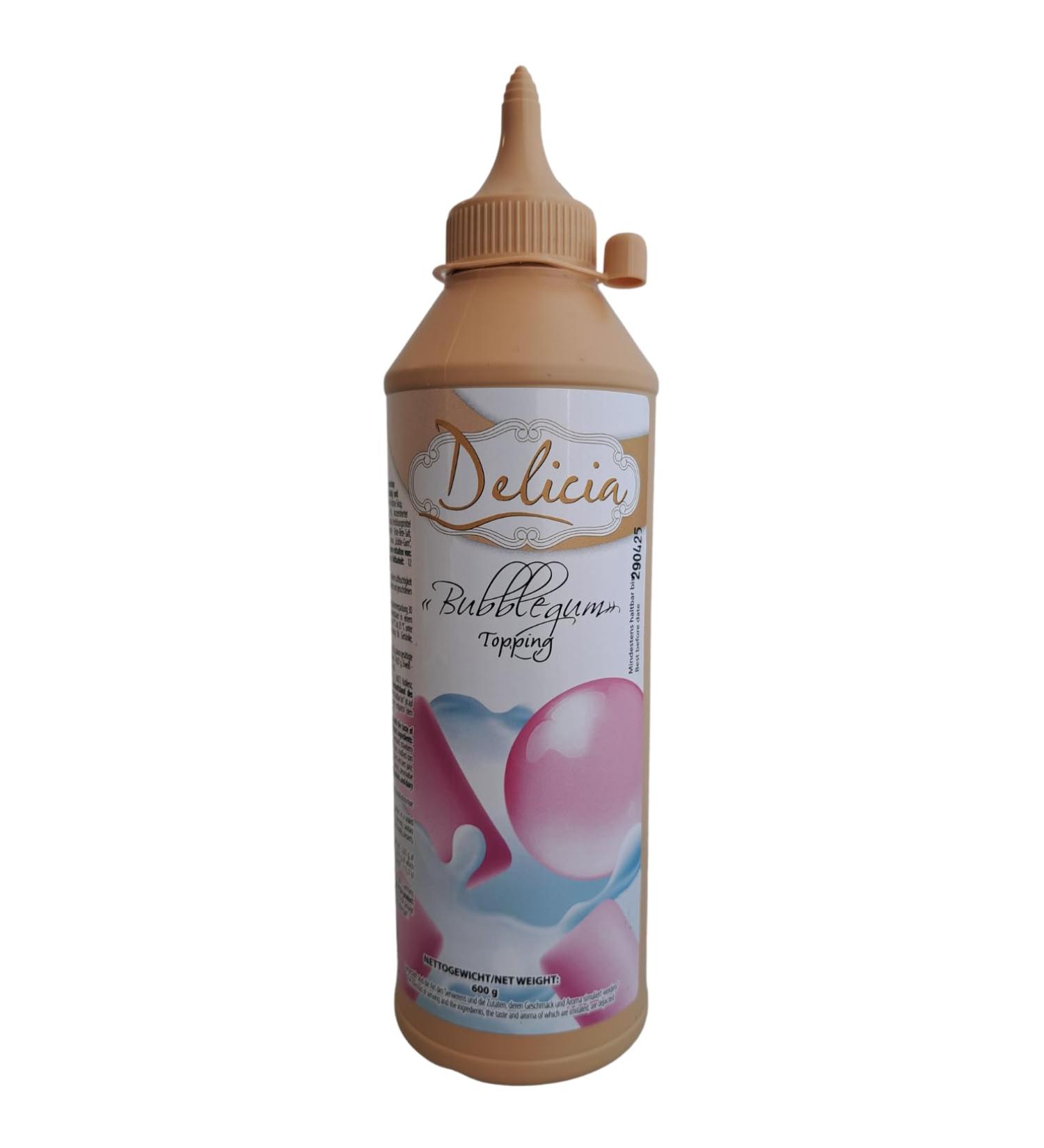 Bubblegum Desserts Sauce - 600g Seductive Topping | Versatile Delicia Sauce for Creative Desserts - Buy Online on GoSupps.com