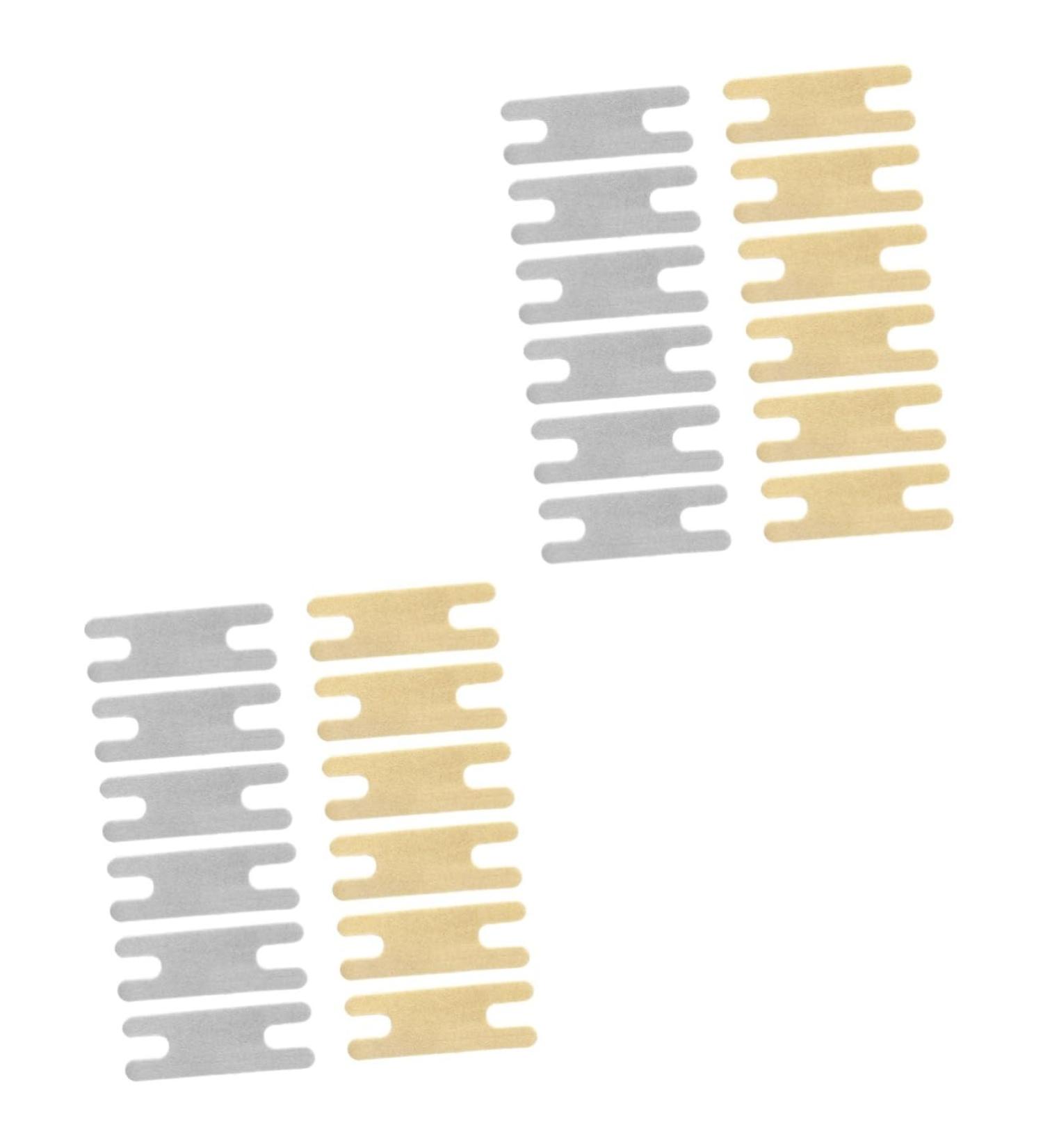 NOLITOY Non-Slipping High Heel Grips - 12 Pairs Self-Adhesive Cushion Inserts | Transparent Foot Care Pads for Ultimate Comfort - Buy Online on GoSupps.com