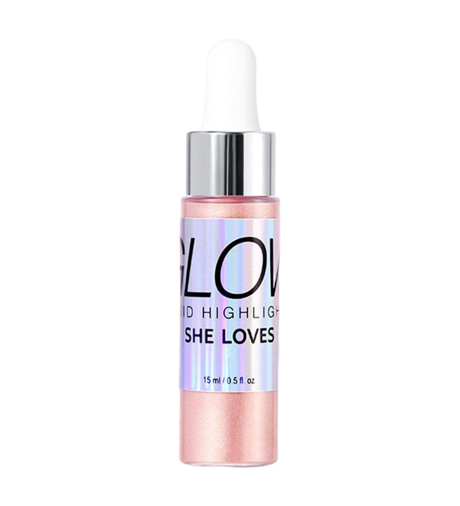Liquid Highlighter Makeup Cheekbone Body Pink - Buy Online on GoSupps.com