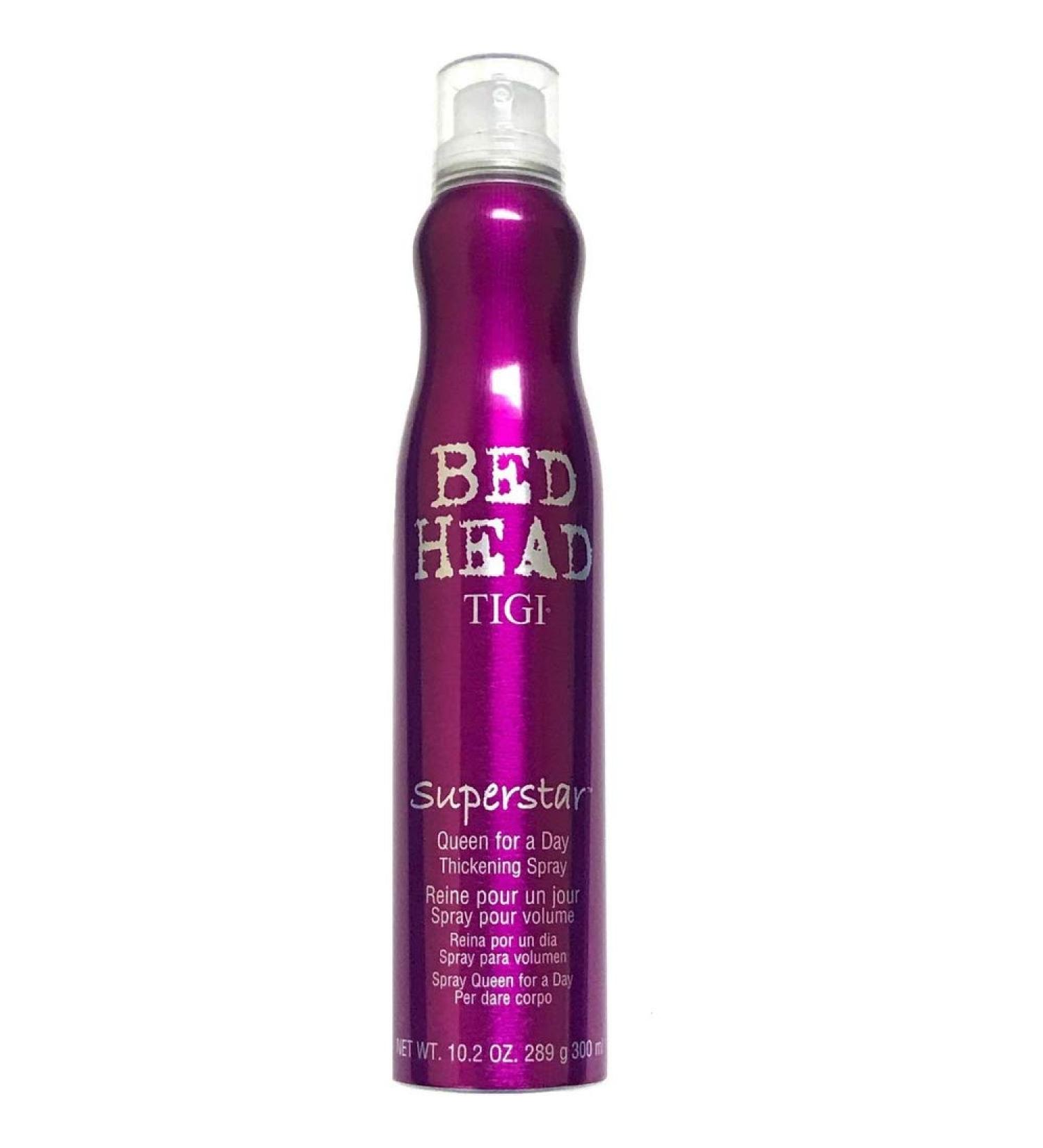TIGI Bed Head Superstar Queen for a Day Thickening Spray 10.2 oz (Pack of 3)