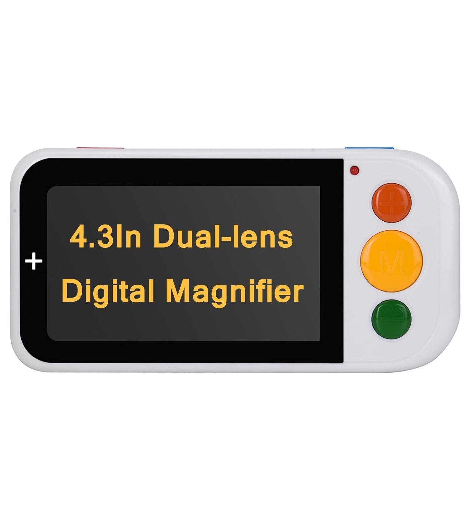 Electronic Reading Aid Digital Magnifier Portable Video Magnifier Reading Aide for Low Vision with 4.3 Inch Monitor for Reading Aid - Buy Online on GoSupps.com