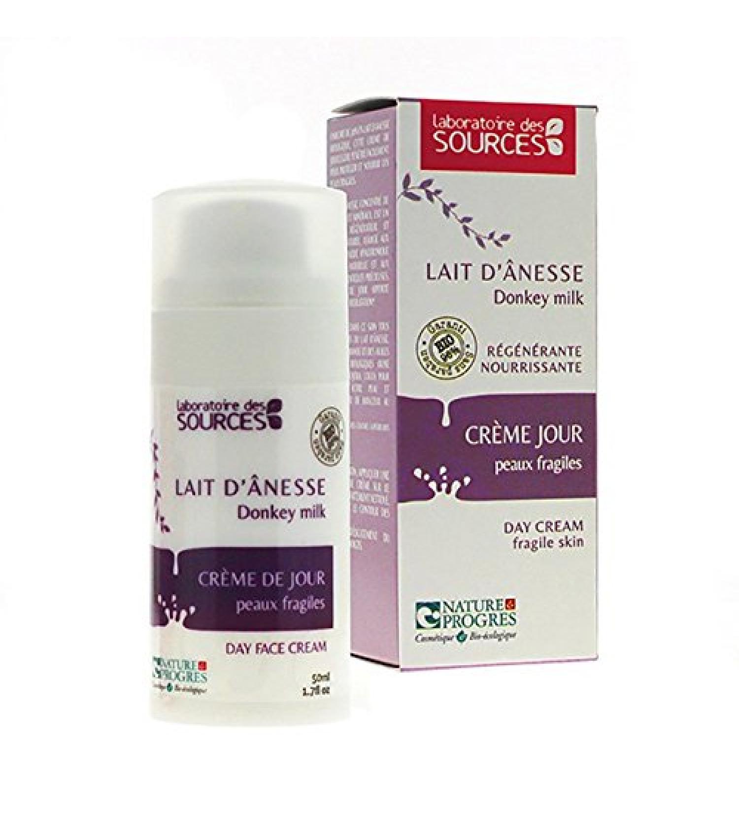Laboratory of sources Day cream with donkey milk laboratory of the sources