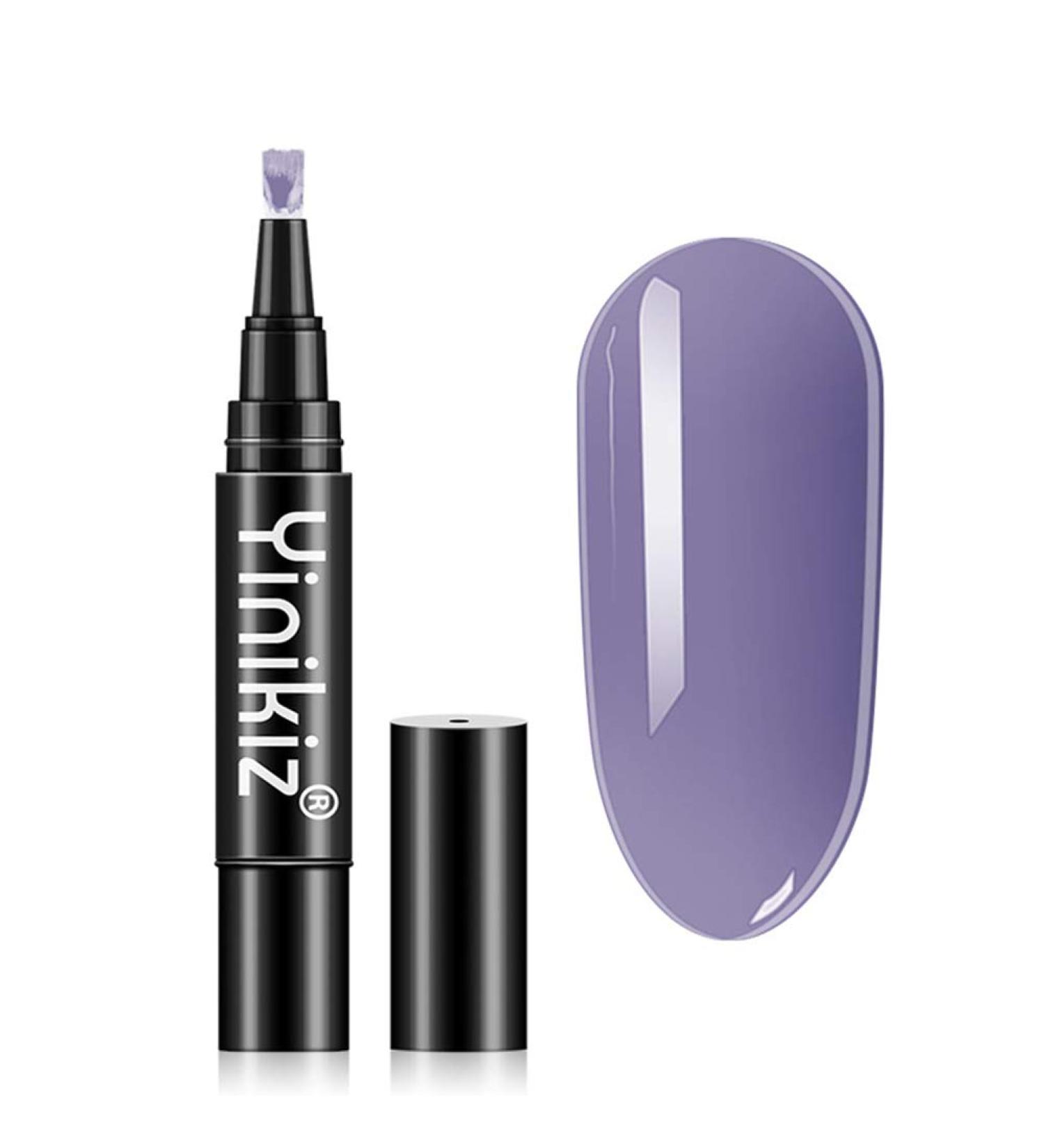 Uposao Nail Polish Pen 3 in 1 Nail Polish Pen One Step UV Nail Polish UV Gel Nail Gel Polish LED Gel Nail Polish Pen Soak Off Gel Ideal for Home and Professional Manicure - Buy Online on GoSupps.com