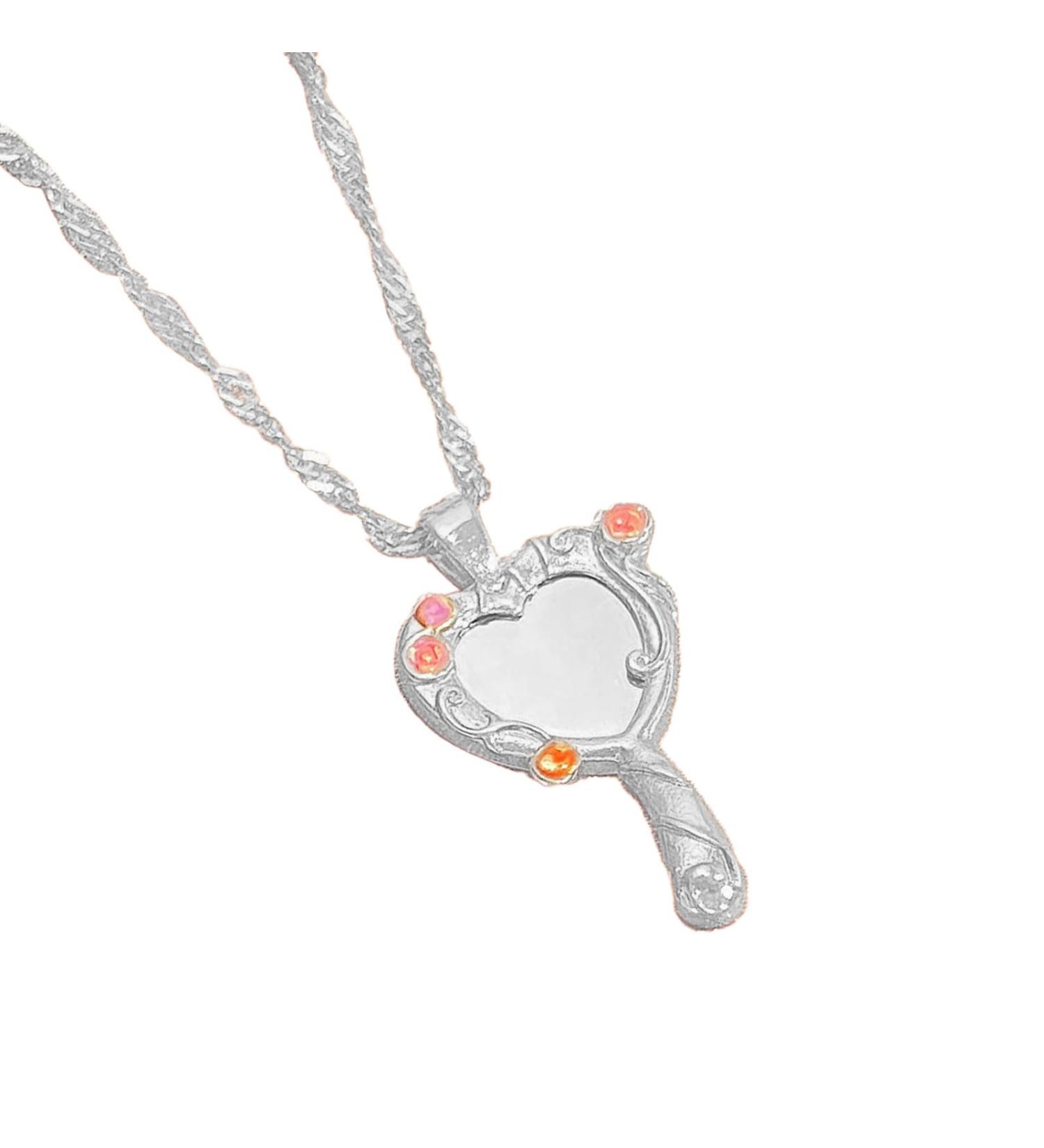 Oralgo's Vintage Trailer Necklace - Long Chain Jewelry for Women | Perfect for Weddings & Parties | Birth Silver Collarbone Accessory - Buy Online on GoSupps.com