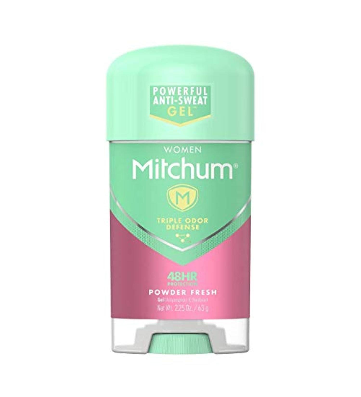 Mitchum for Women Advanced Control Gel Antiperspirant & Deodorant-Powder Fresh 2.25 oz - Packaging May Vary Powder Fresh 2.25 Ounce (Pack of 1)
