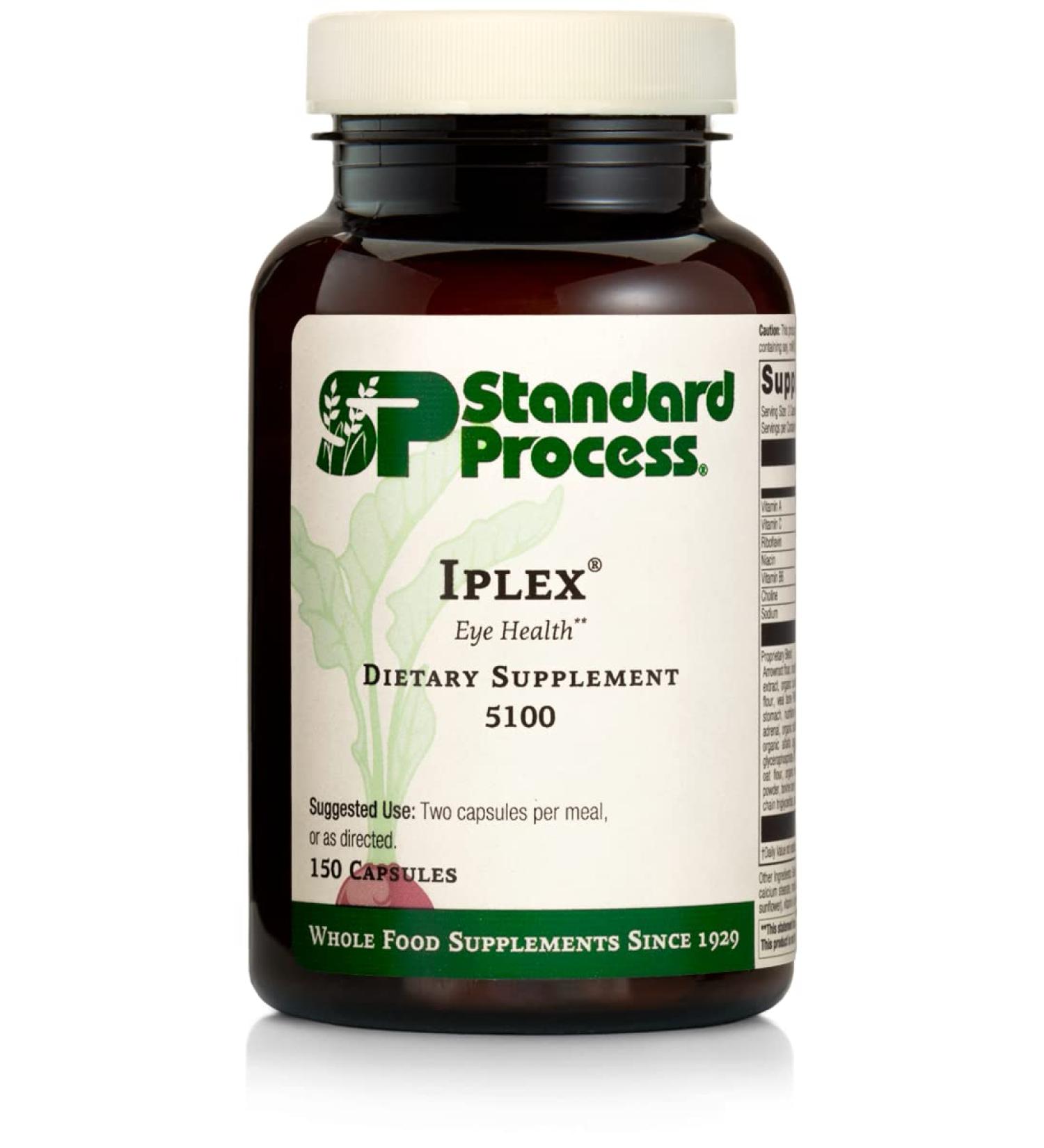 Standard Process Iplex - Whole Food Vascular Eye Health Supplement - Buy Online on GoSupps.com