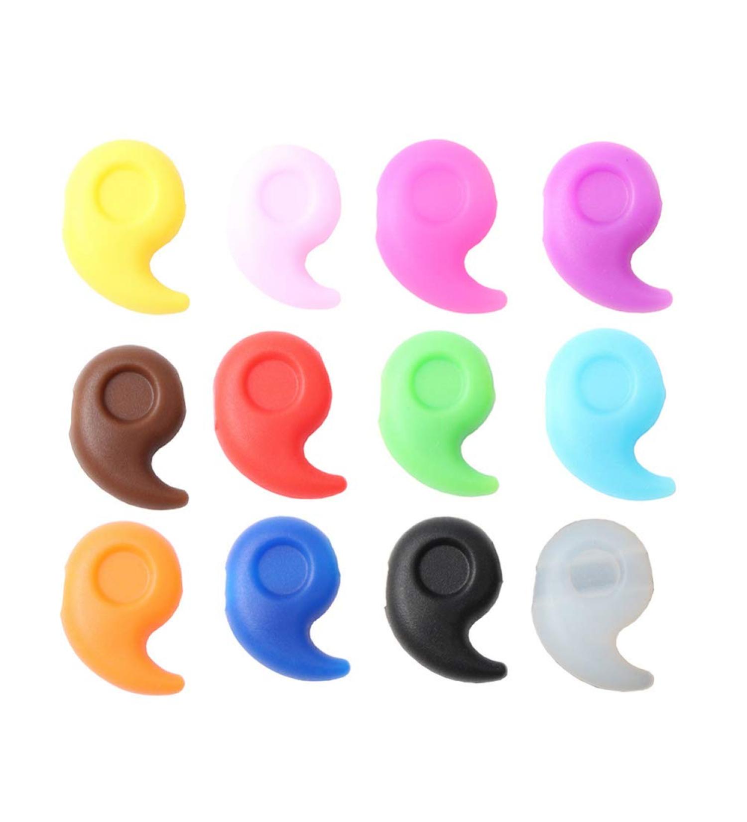 Buy Healifty 12 Pairs Silicone Glasses Ear Hooks - Adjustable Slipproof Covers for Schnapps Glasses - International Shipping Available - Buy Online on GoSupps.com