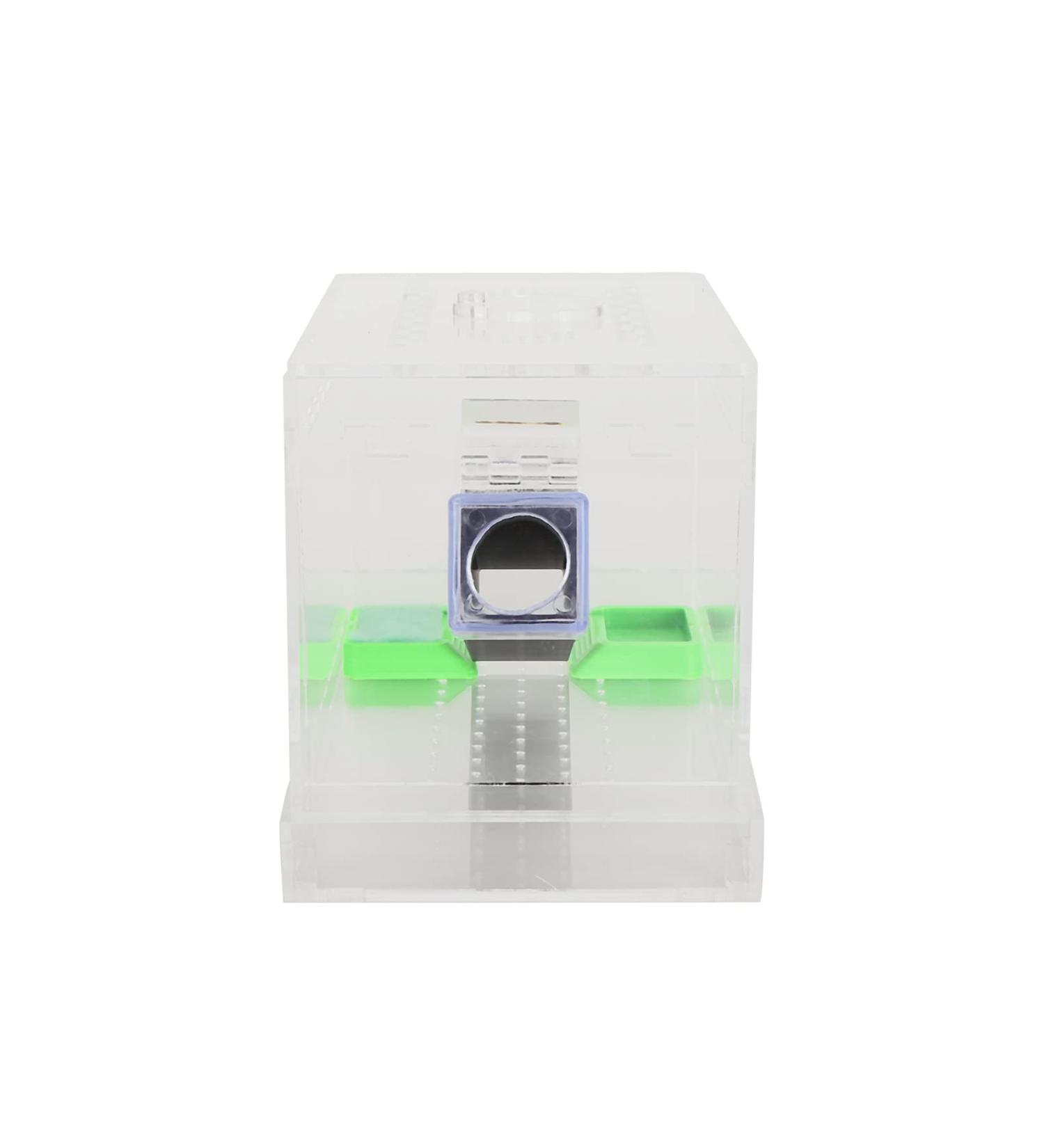 Cricket Keeper Cricket Keeper Tank Box with Feces Layer Acrylic for Observation Of Breeding (22x8.5x4.5cm / 8.7x3.3x1.8in) - Buy Online on GoSupps.com