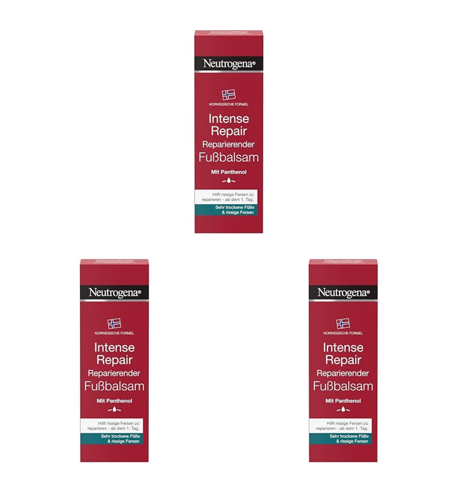 Buy Neutrogena Norwegian Formula Cracked Heel Ointment 50ml (Pack of 3) | Effective Foot Care for Dry Cracked Heels | International Shipping Available - Buy Online on GoSupps.com