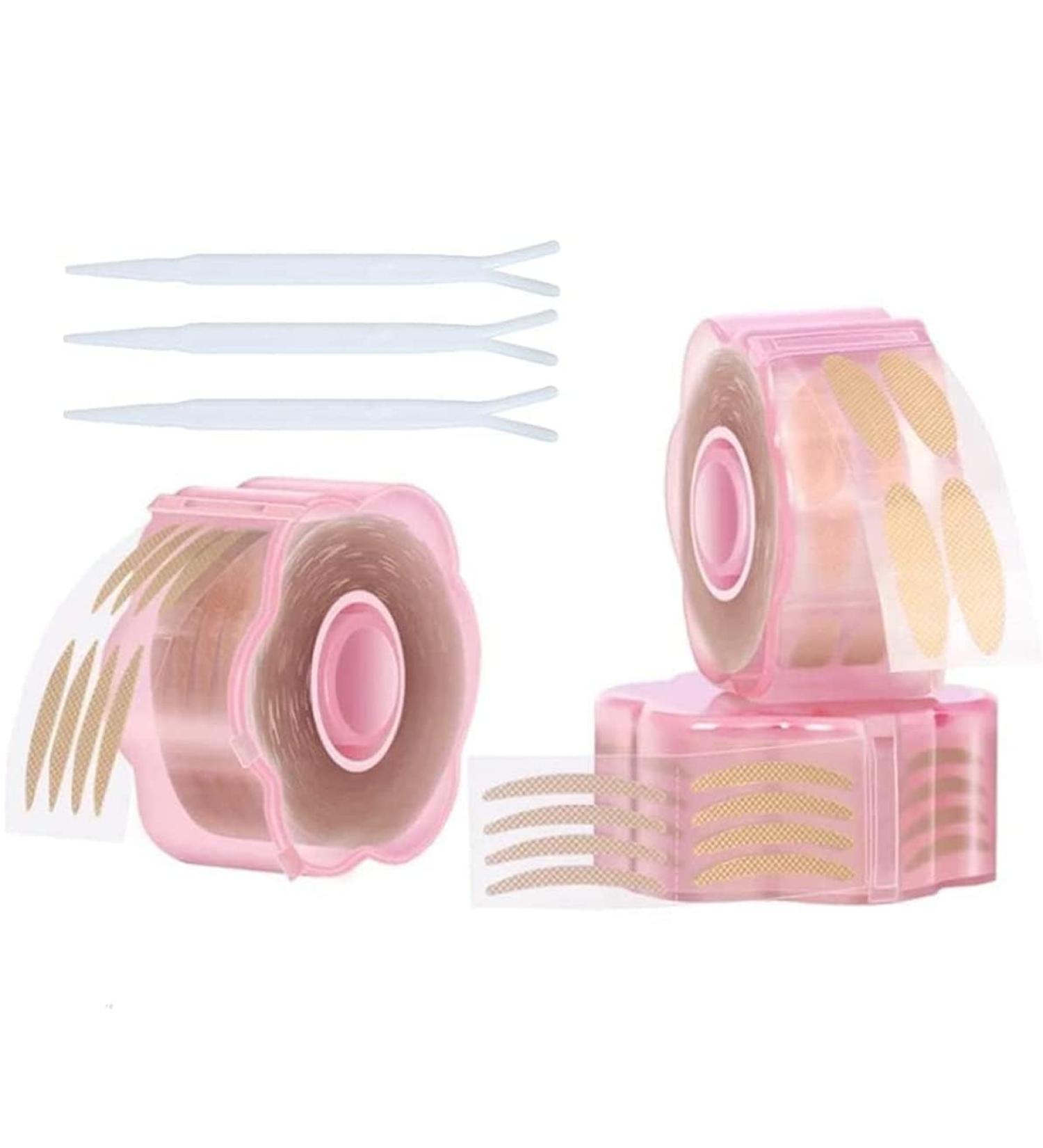 New Eyelid Tape - 3 Boxes(1800pcs) Invisible Beauty Single Side Lace Natural Waterproof Eye Tape Eyelid Tape with Three Different Shapes Stickers Perfect for Hooded Droopy Uneven or Mono-eyelids - Buy Online on GoSupps.com