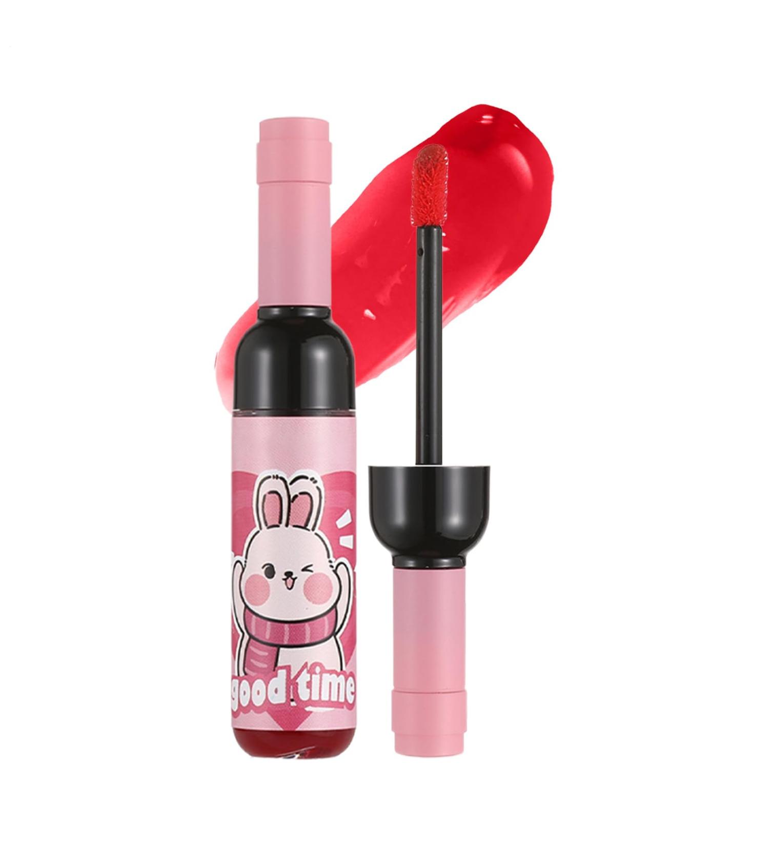 Liquid Lipstick Nourishing Lip Gloss Matte Lip Gloss Long Lasting Water Resistant Lip Tint for Women and Girls 03 C - Buy Online on GoSupps.com