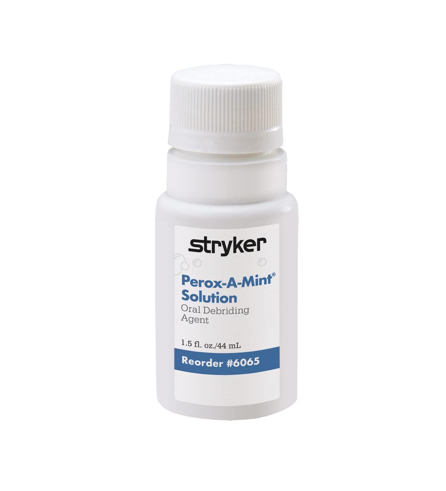 Sage Perox-A-Mint Solution Oral Rinse - 1 bottle - Mint Mouthwash (Individual bottles 1.5 fl. oz)