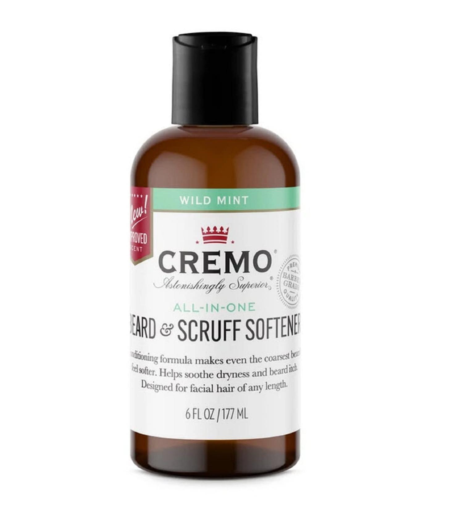 Cremo All-In-One Beard Softener - Wild Mint 6 fl oz | Softens & Refreshes Scruff - Buy Online on GoSupps.com