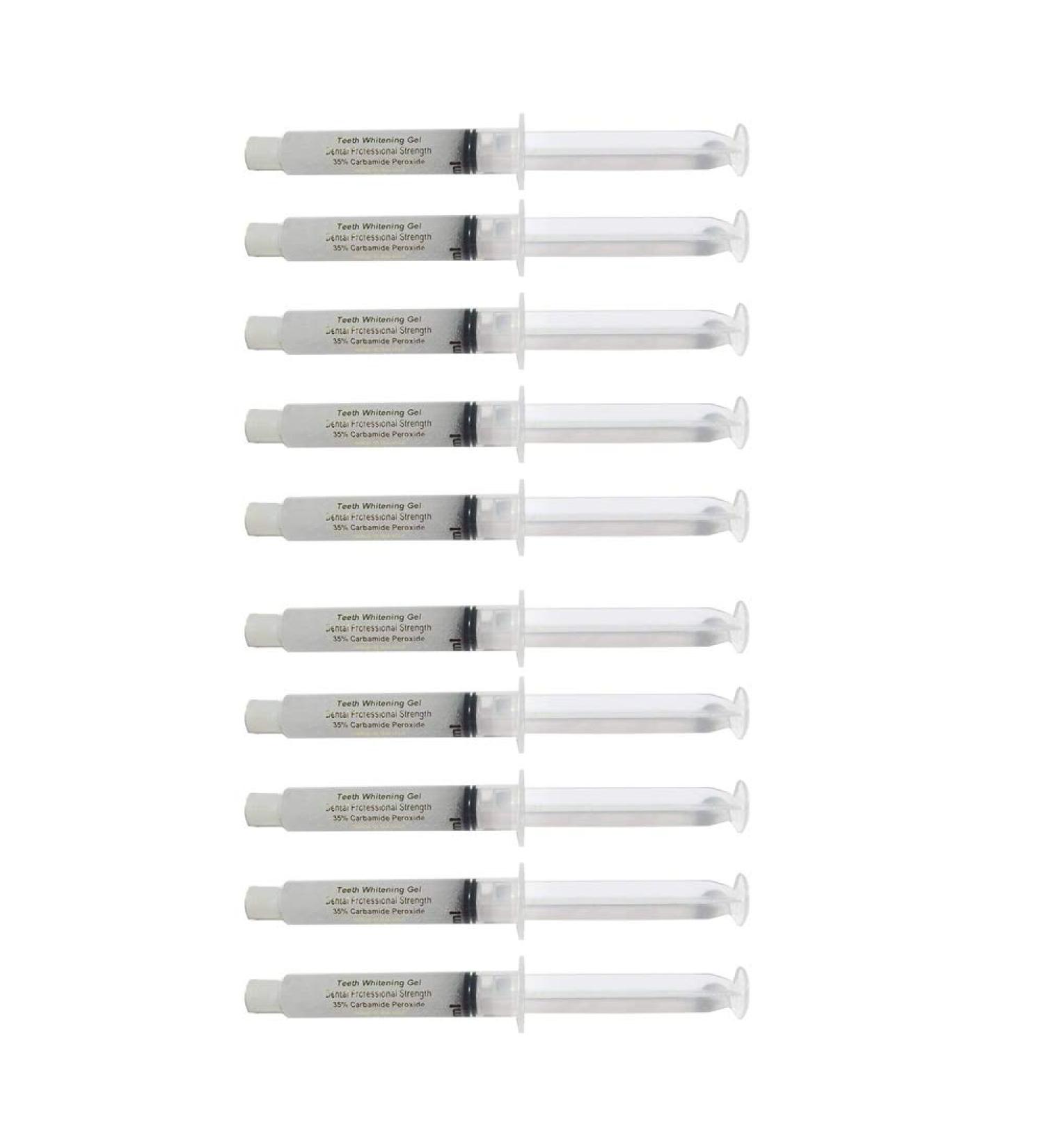 35% Carbamide Peroxide Teeth Whitening Gel Syringe - Multiple Quantities & Sizes Available - Buy Online on GoSupps.com