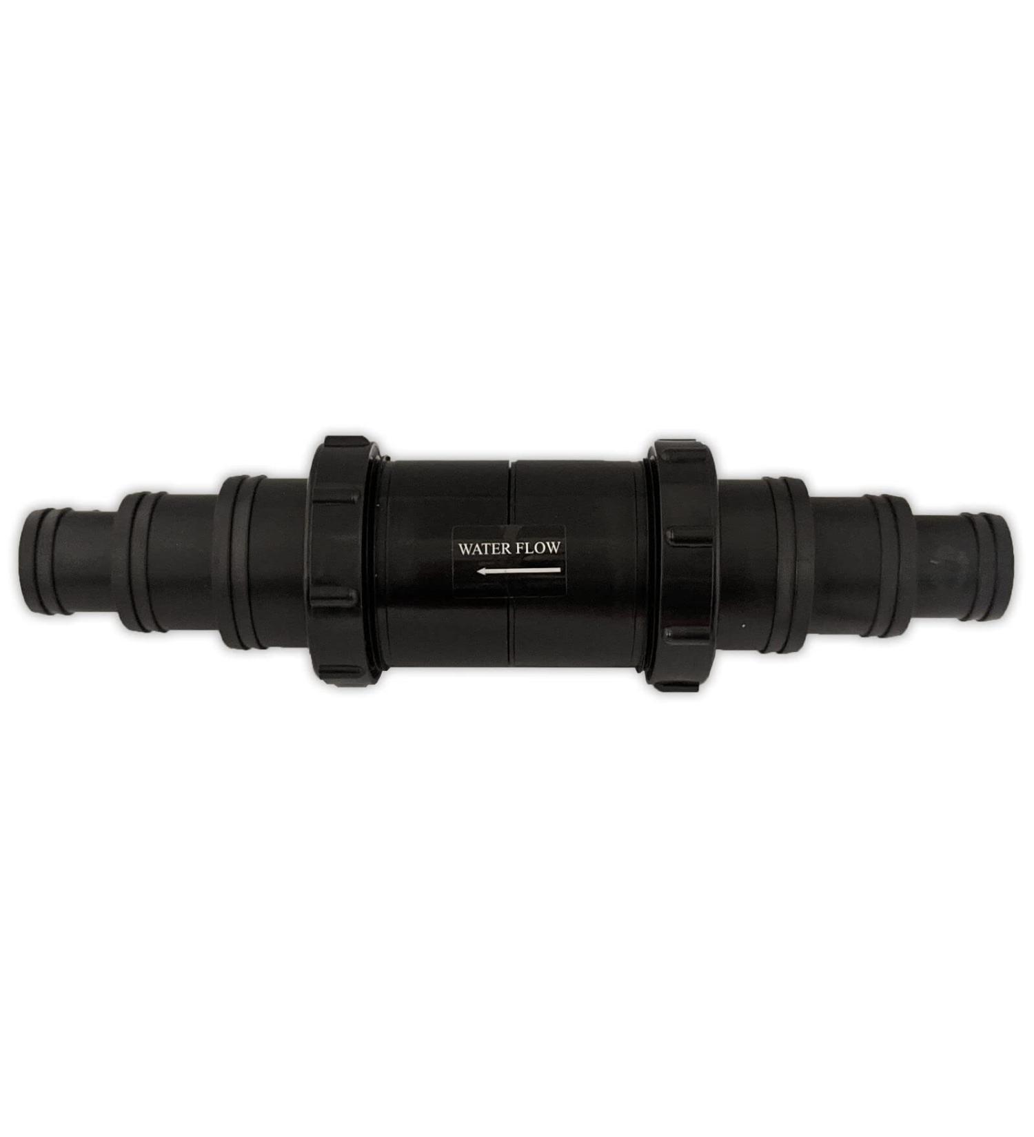 Inline Pond Hosing Non Return Valve 43mm