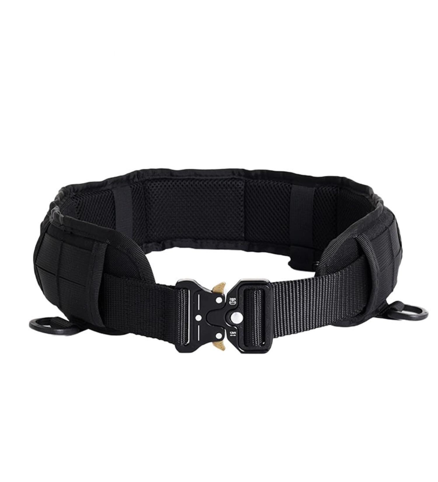 Jawseu Tactical Molle Fight Belt - Adjustable Nylon Outdoor Fabric Belt with Quick Locking Buckle | Men's Work and Travel Belt - Buy Online on GoSupps.com