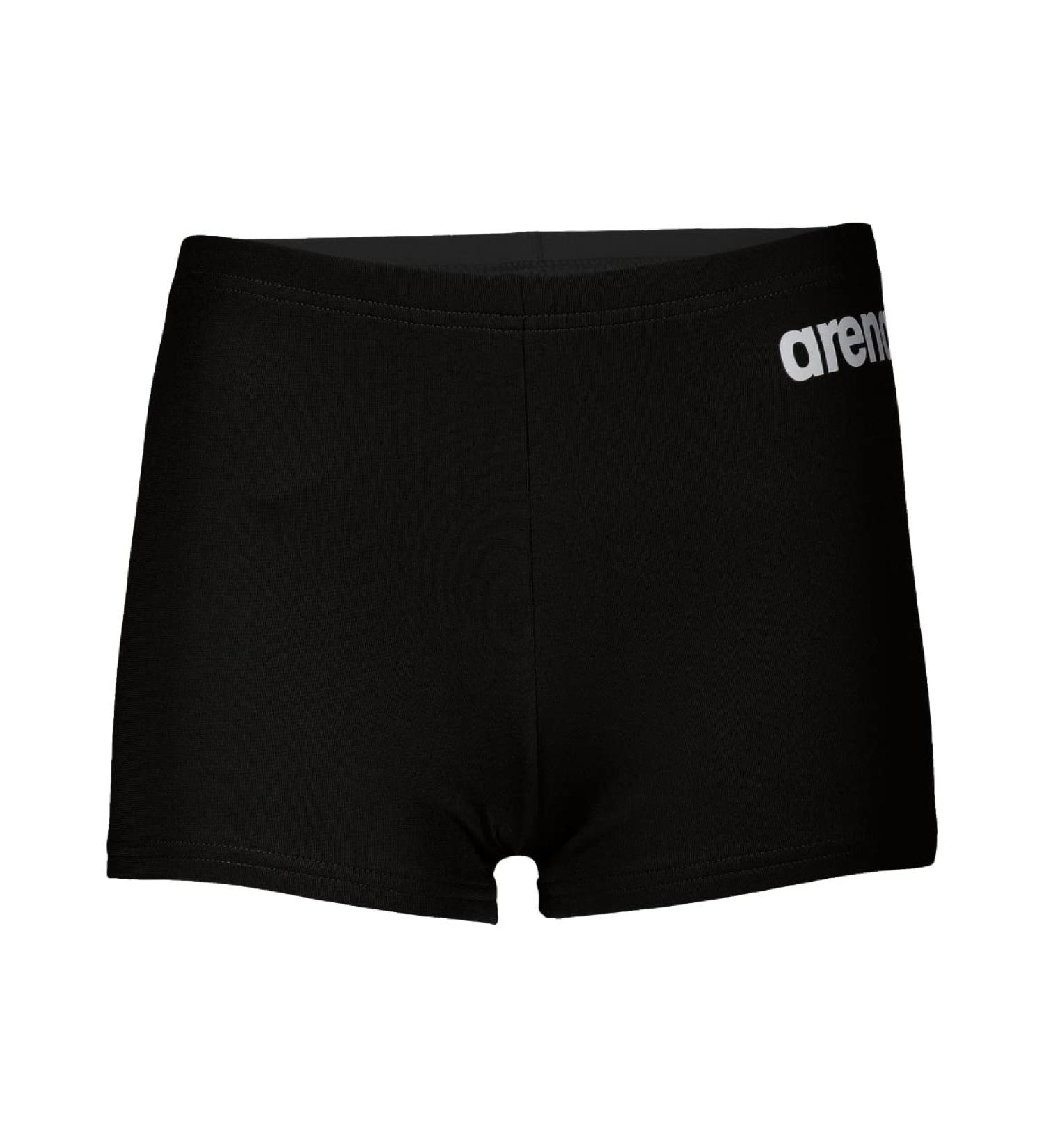 ARENA Boys' Team Swim Shorts - Solid Black-White Swimming Shorts (1 Pack) | Best International Shipping - Buy Online on GoSupps.com
