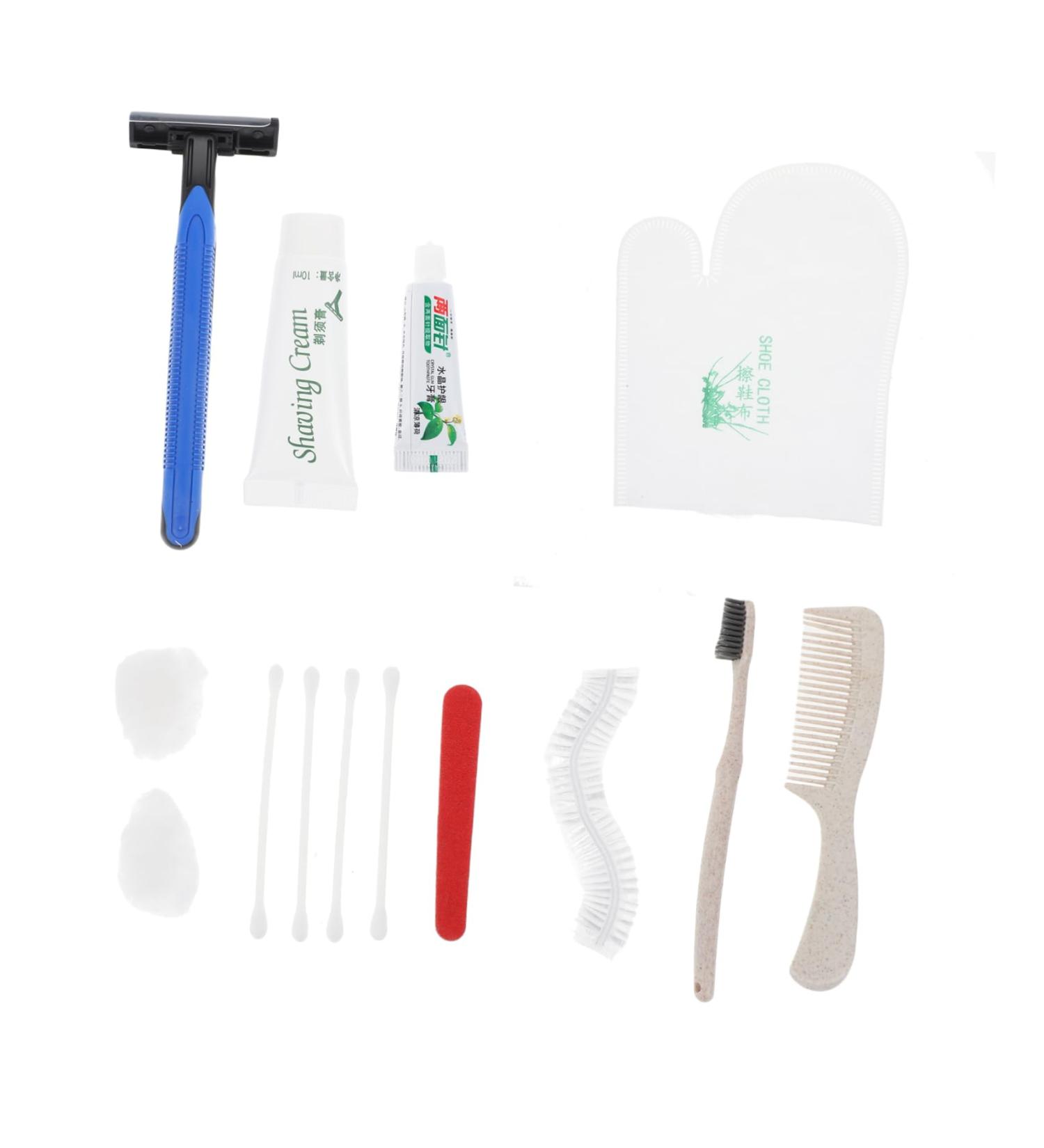 Shop Tovinanna 1 Set: Essential Personal Hygiene & Travel Cleaning Kit - Durable Fabric Toiletries Bag for Hotel & Travel Needs - International Shipping Available - Buy Online on GoSupps.com