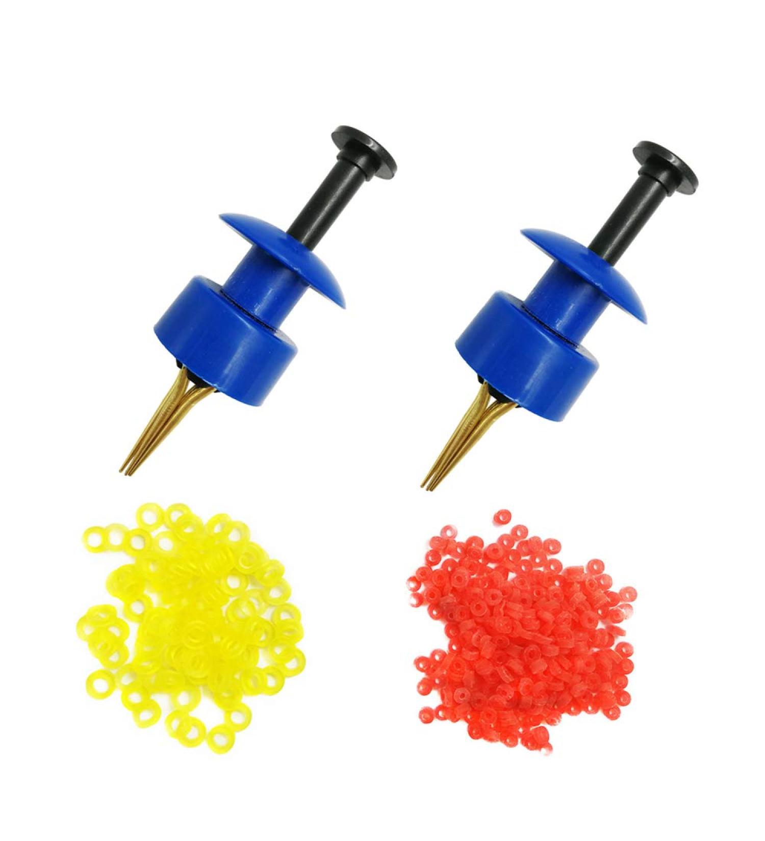 Pellet Bander Tool Set w/ 600 Bands - Micro Bait Bands for Match Coarse Fishing - Buy Online on GoSupps.com