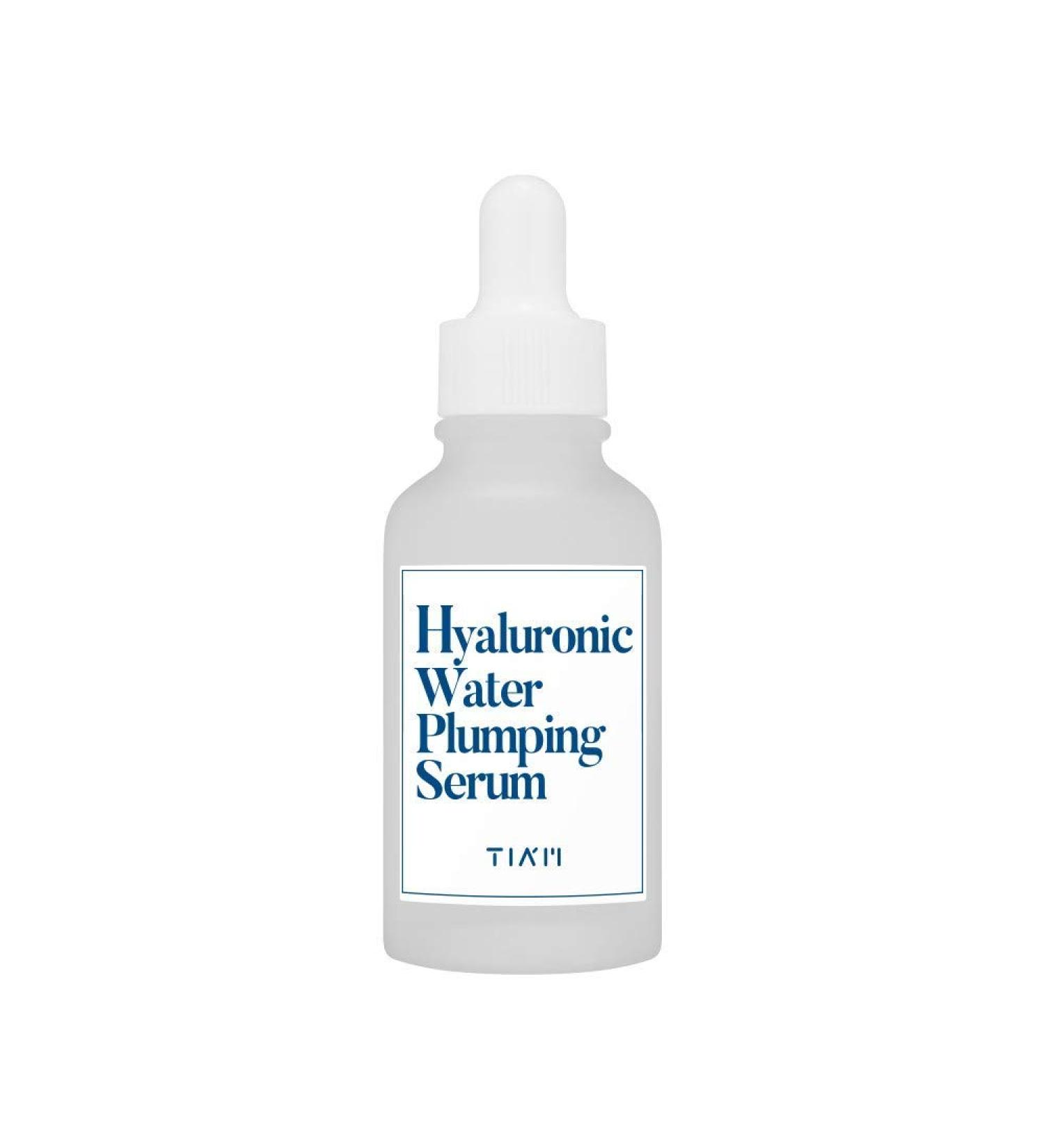 TIAM Hyaluronic Water Plumping Serum - Hydrating Hyaluronic Acid Serum for Face Moisturizing & Plumping Fine Lines 1.35 fl oz - Shop Internationally - Buy Online on GoSupps.com
