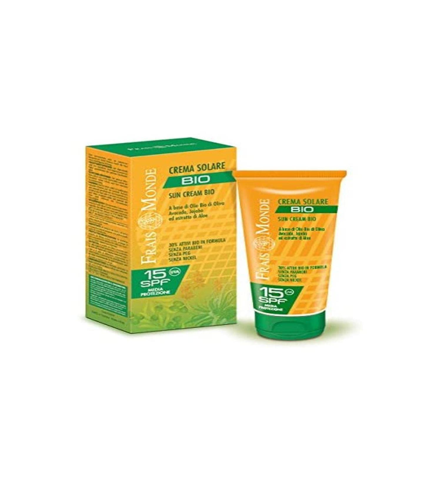 Fresh World Organic Sunscreen SPF15 150 ml
