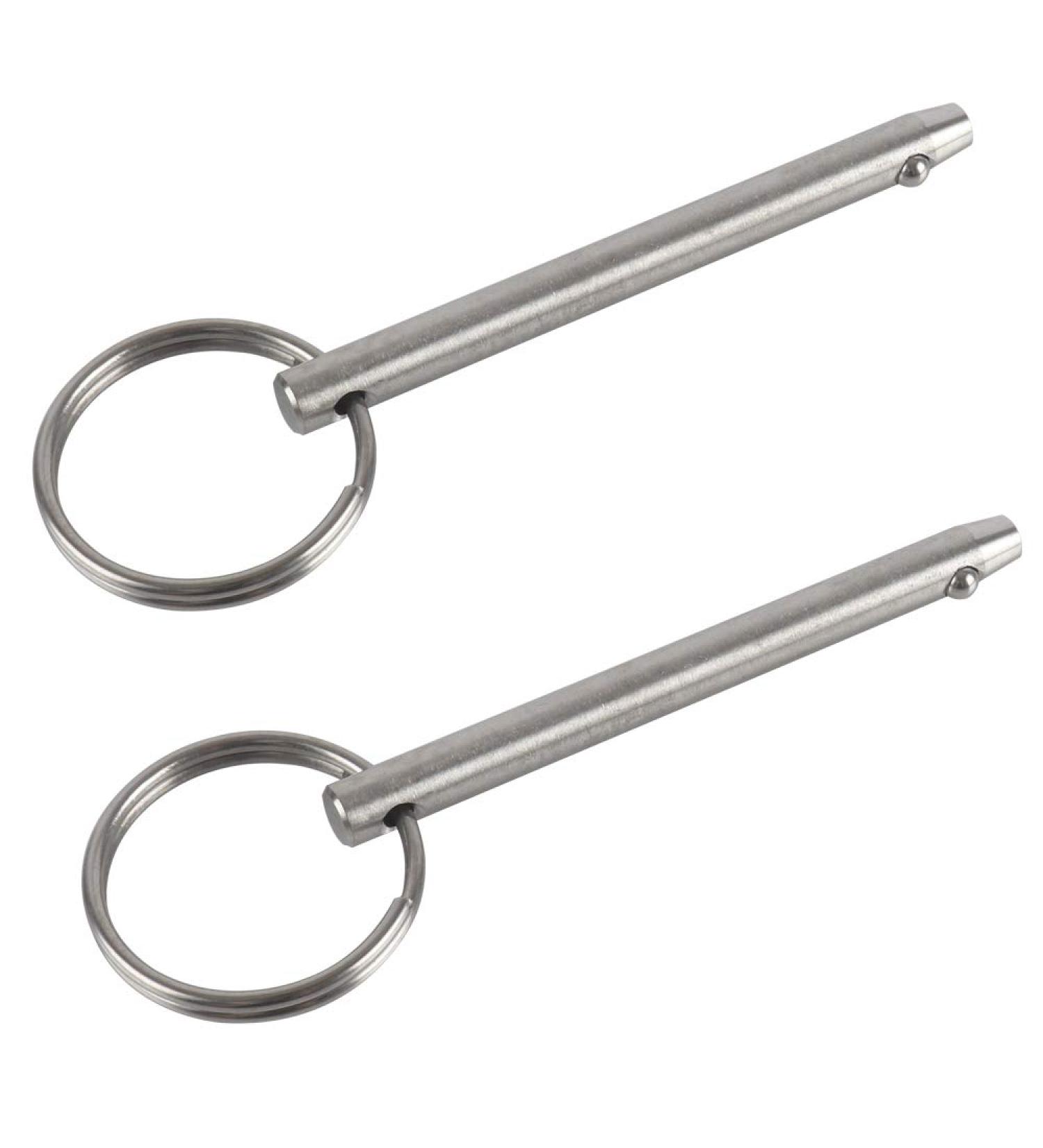 2 Pack 1/4 x 3 Stainless Steel Bimini Top Pins - Marine Hardware (Pack of 2) - Buy Online on GoSupps.com