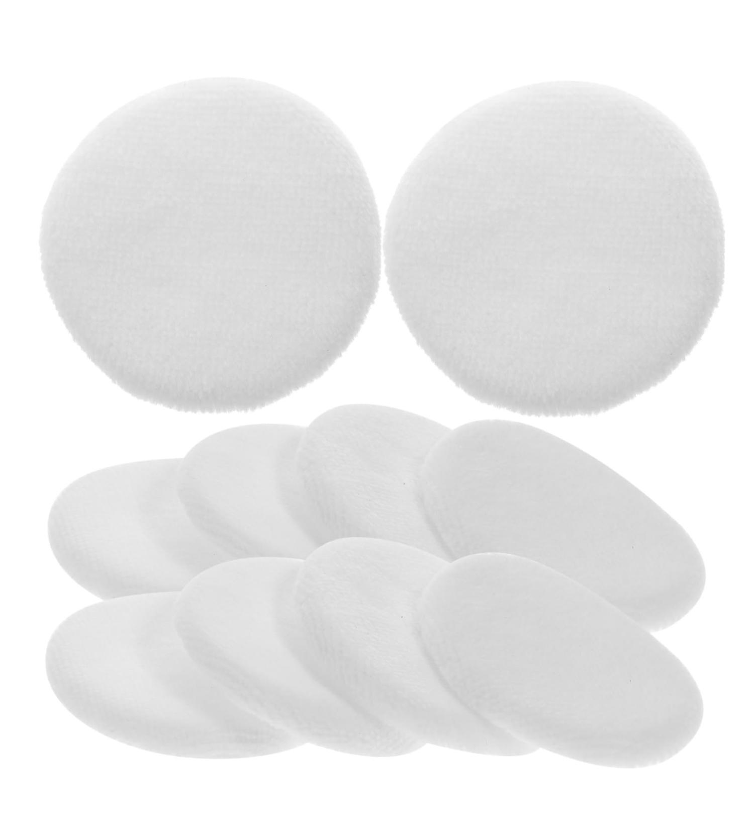 FRCOLOR 12pcs Powder Puff Set Premium Cotton Makeup Puffs for Flawless Application | Ideal for Women & Girls | Essential Cosmetic Makeup Tools - Buy Online on GoSupps.com