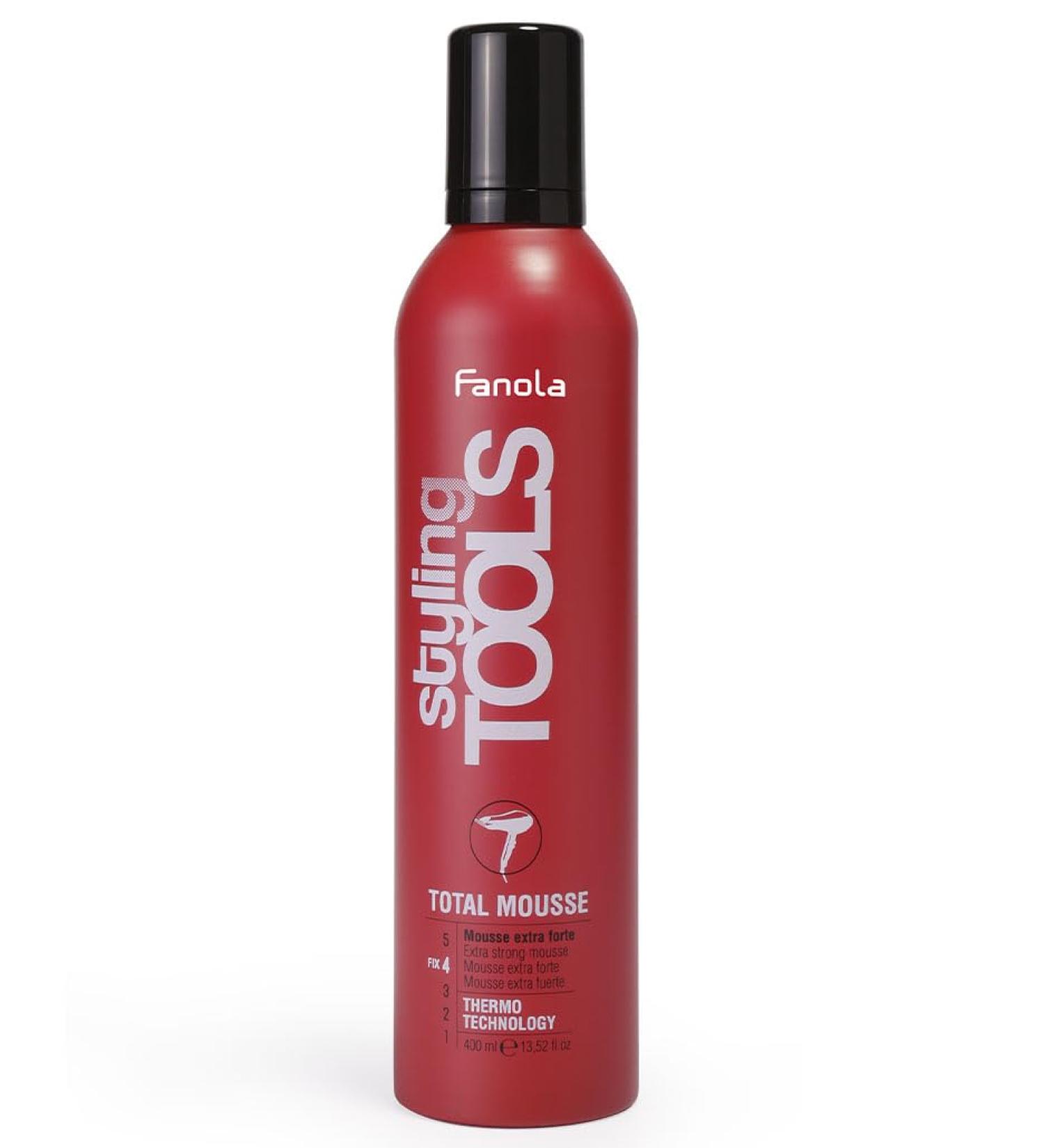Fanola Styling Tools Total Mousse Extra Strong Mousse 13.52 Ounce