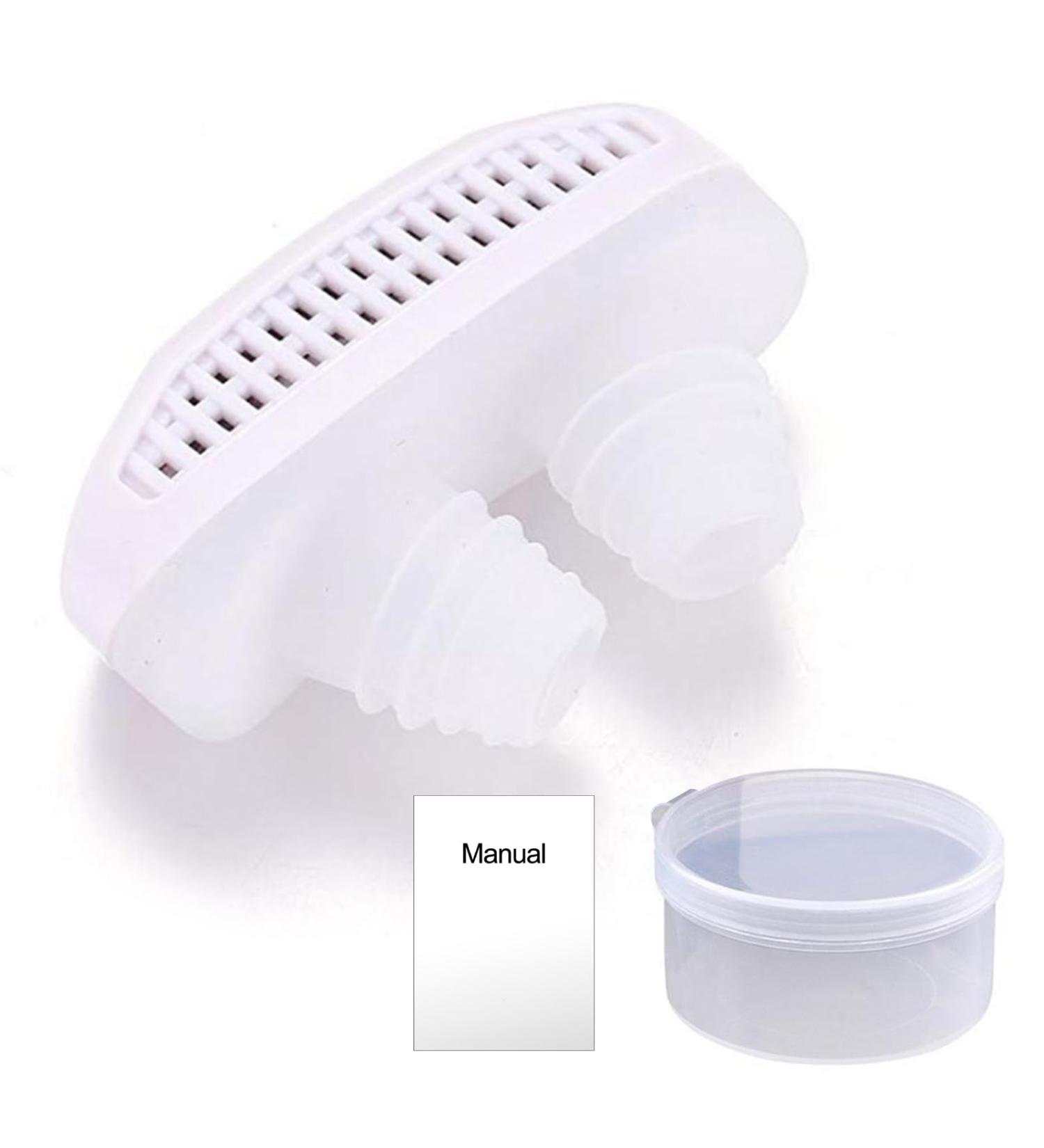 YOXIER Physical Anti-snoring Principle: Through The Double Action Of Oxygen Supply and Continuous Positive Airway Pressure Cycle To Increase The Breathing Volume and Oxygen Volume Therefore The Sci White - Buy Online on GoSupps.com