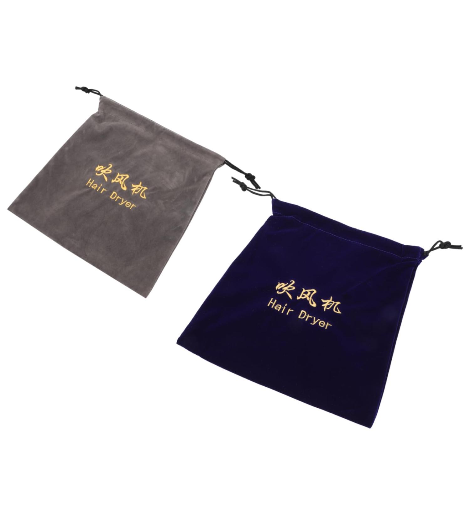 Baluue 6 Pcs Storage Bag Hair Dryer Pouch Travel Jewelry Bag Curl Hair Dryer Hair Dryer Dust Bag Velvet - Buy Online on GoSupps.com