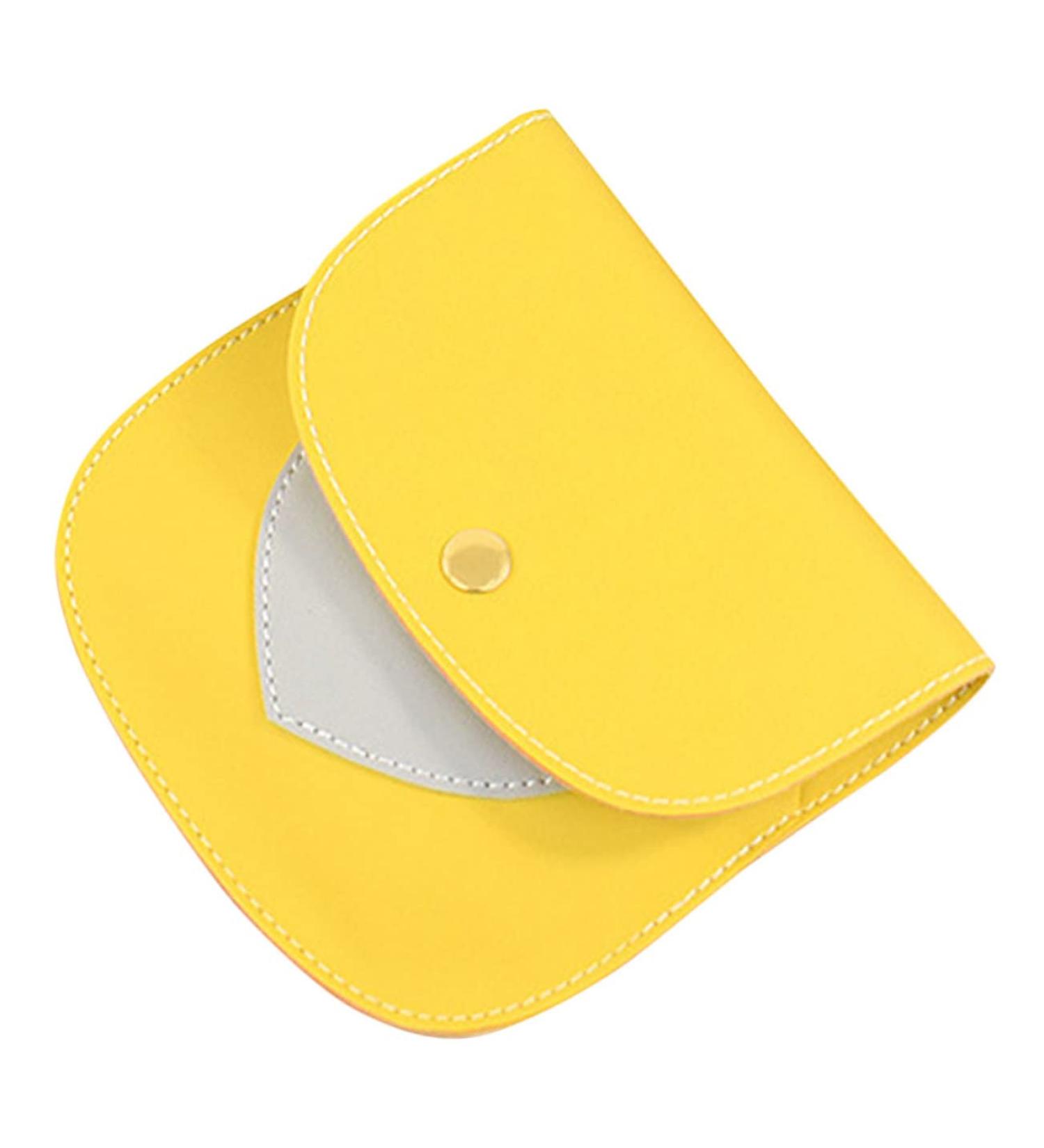 Leather Period Bag Purse Holder for Menstrual Pads and Lipstick - Compact and Reusable - 1 Count - Buy Online on GoSupps.com