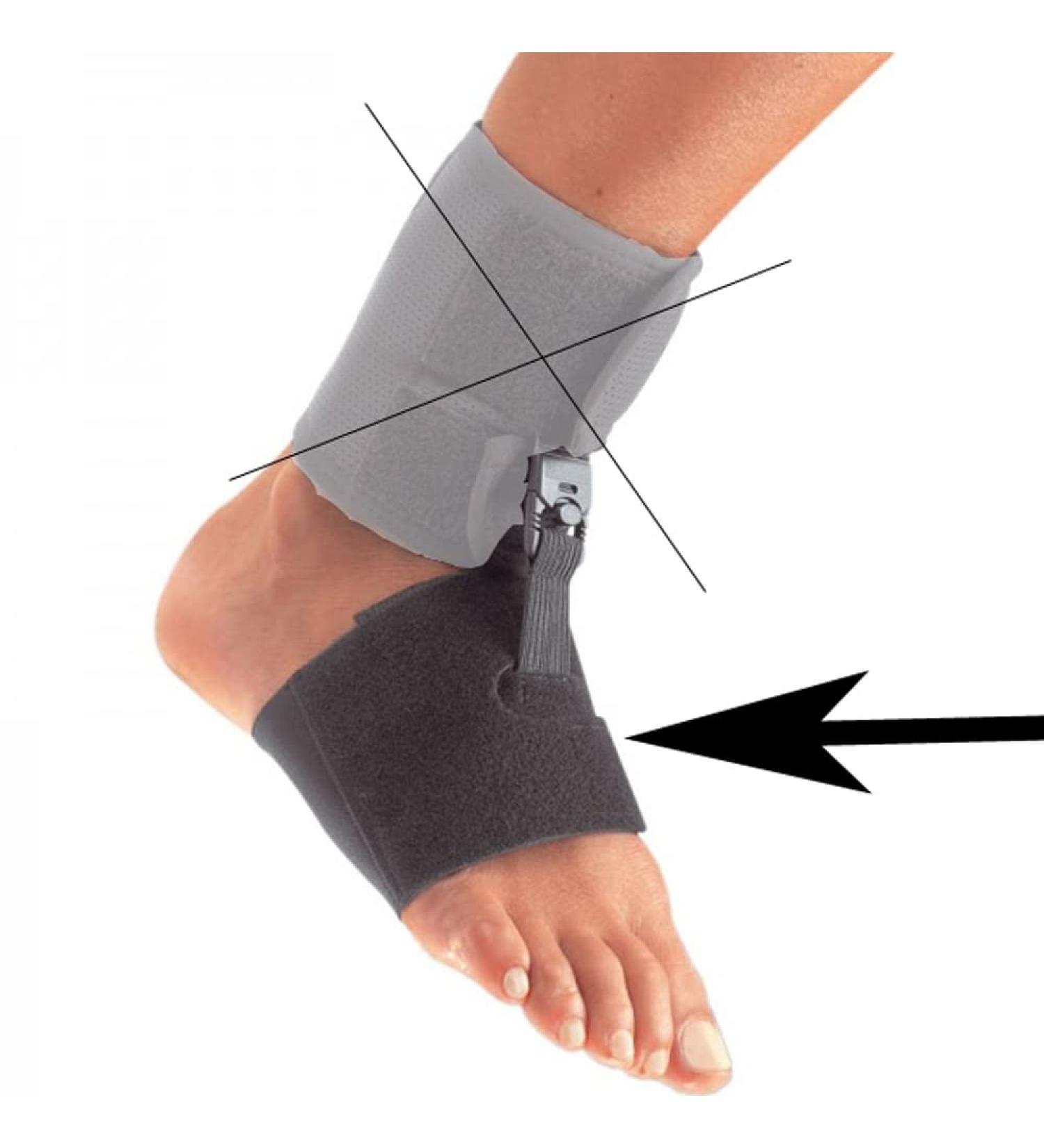 Sporlastic FOOT-UP barefoot foot lift orthosis size 2 black 27810 343 g