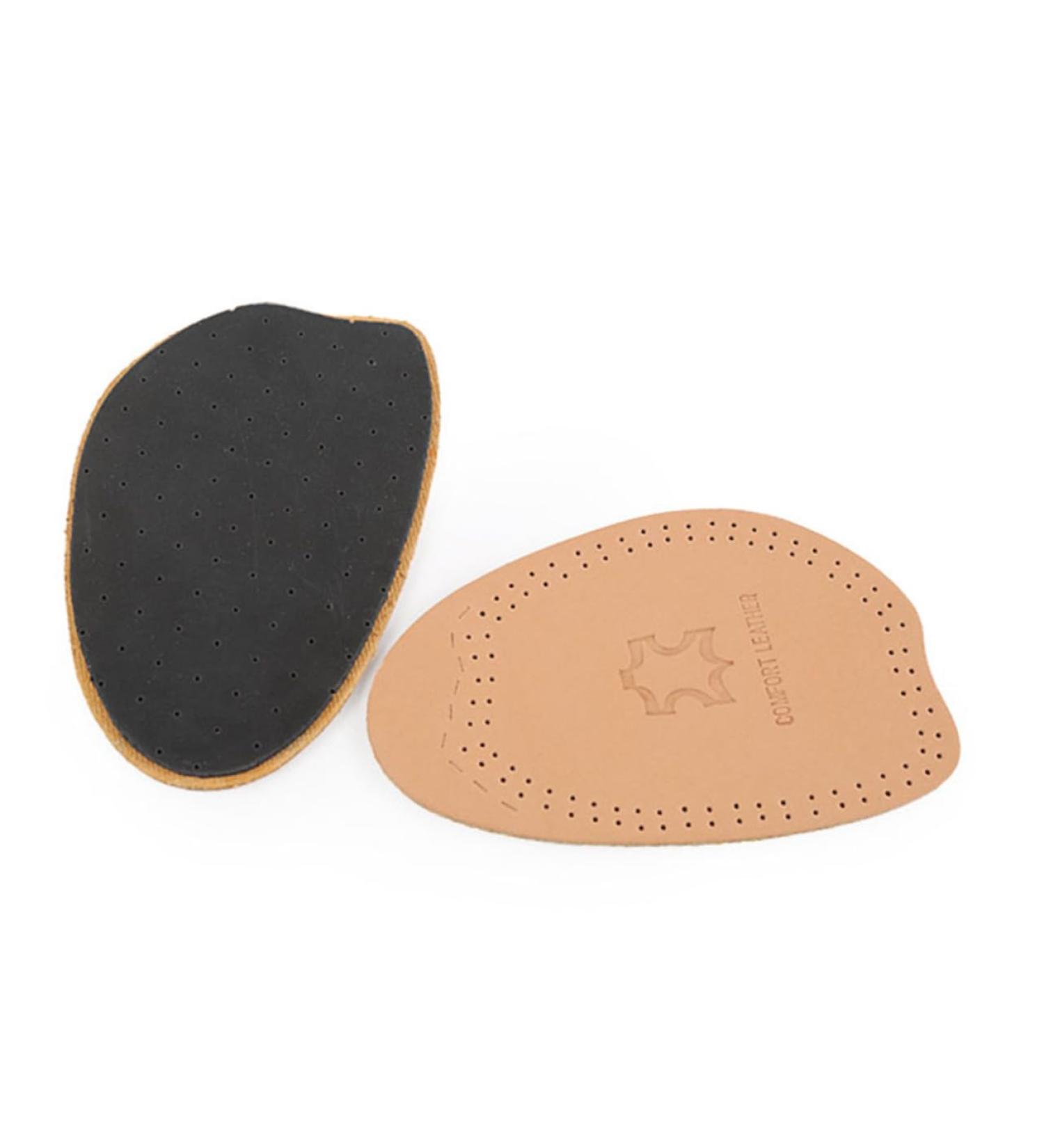 Forefoot Cushion Half Shoe Pads | Non-Slip Leather Insoles for Men & Women - Comfort & Support - Buy Online on GoSupps.com
