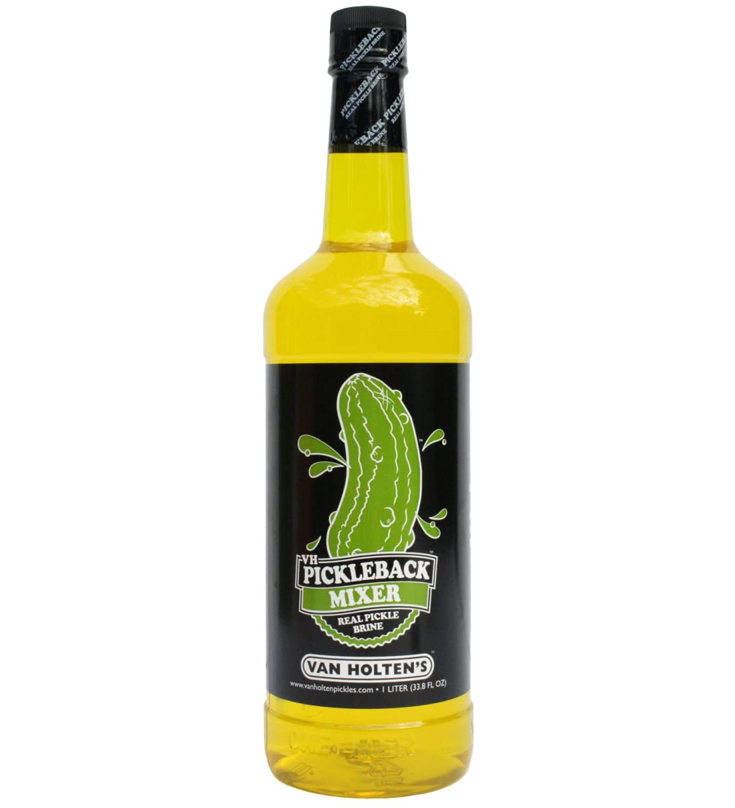 Van Holten's Pickle Brine Pickleback Mixer - 1 Liter (33.8 Fl Oz) - Pack of 1 - Buy Online on GoSupps.com