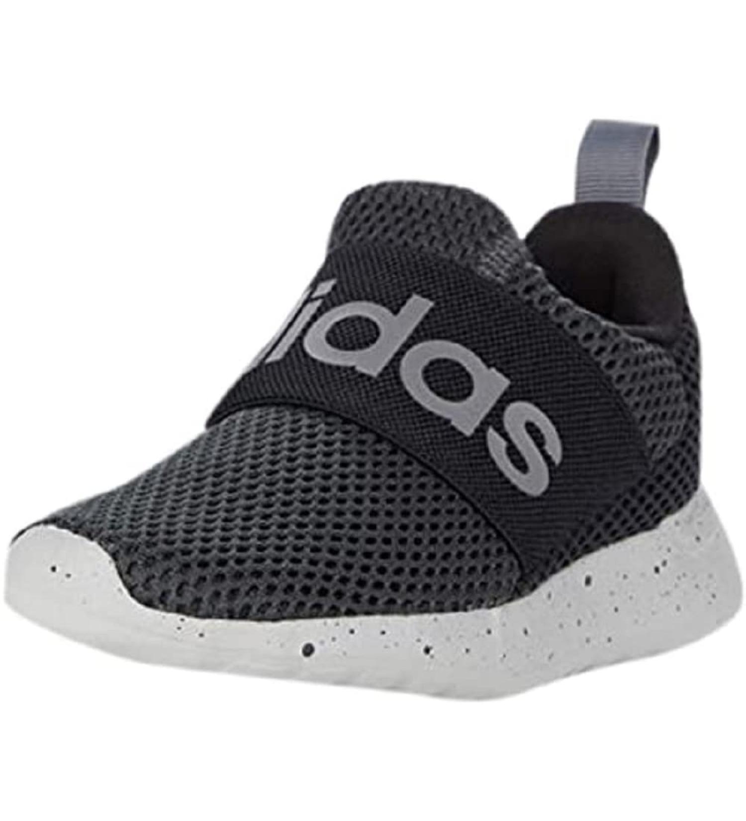 adidas Unisex-Child Lite Racer Adapt 4.0 Running Shoe Little Kid (4-8 Years) 1 Little Kid Grey/Grey/Black