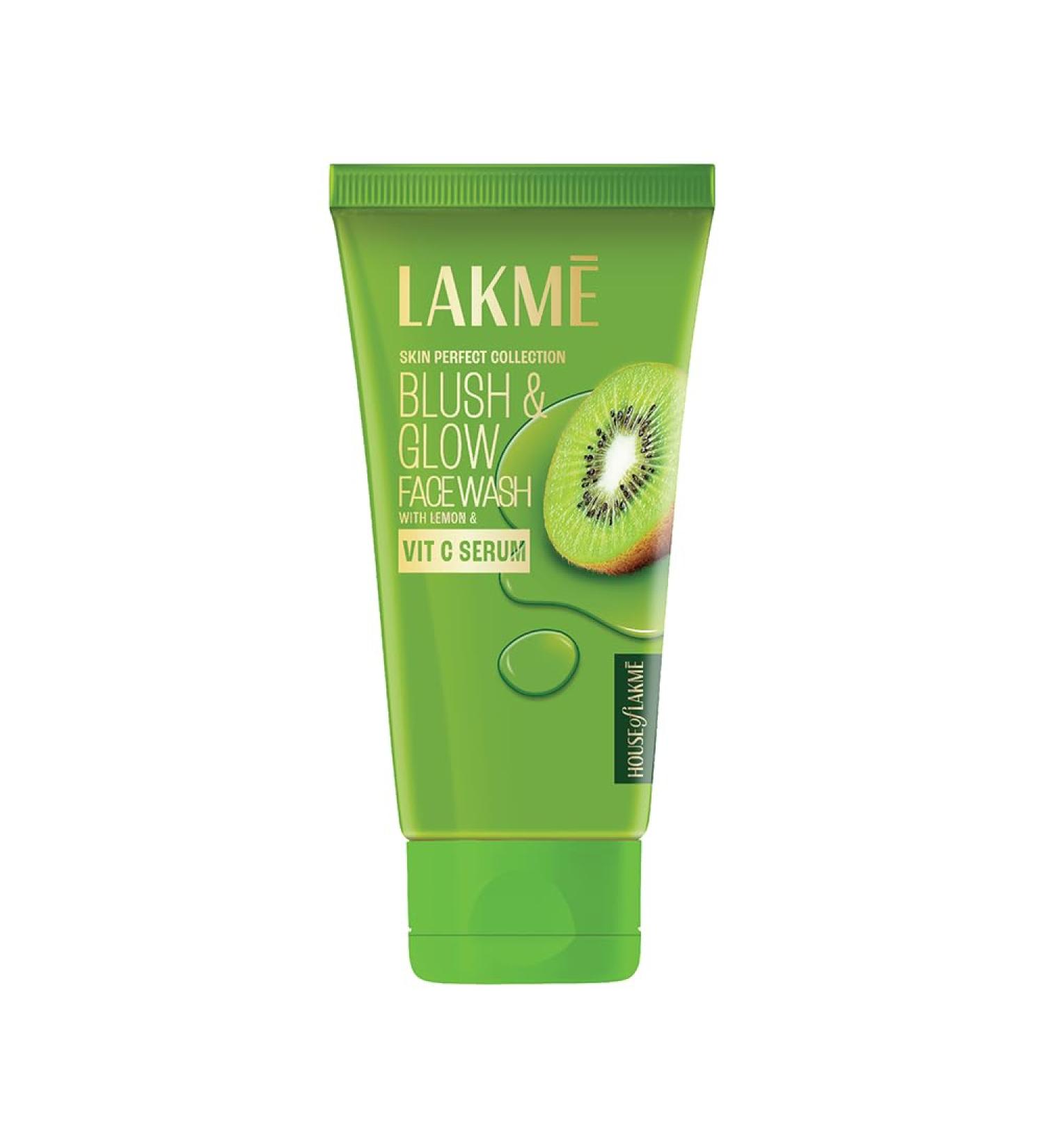 Lakme Fard joues et glow kiwi gel fra cheur nettoyant visage avec des extraits de kiwi 100 grammes - Buy Online on GoSupps.com