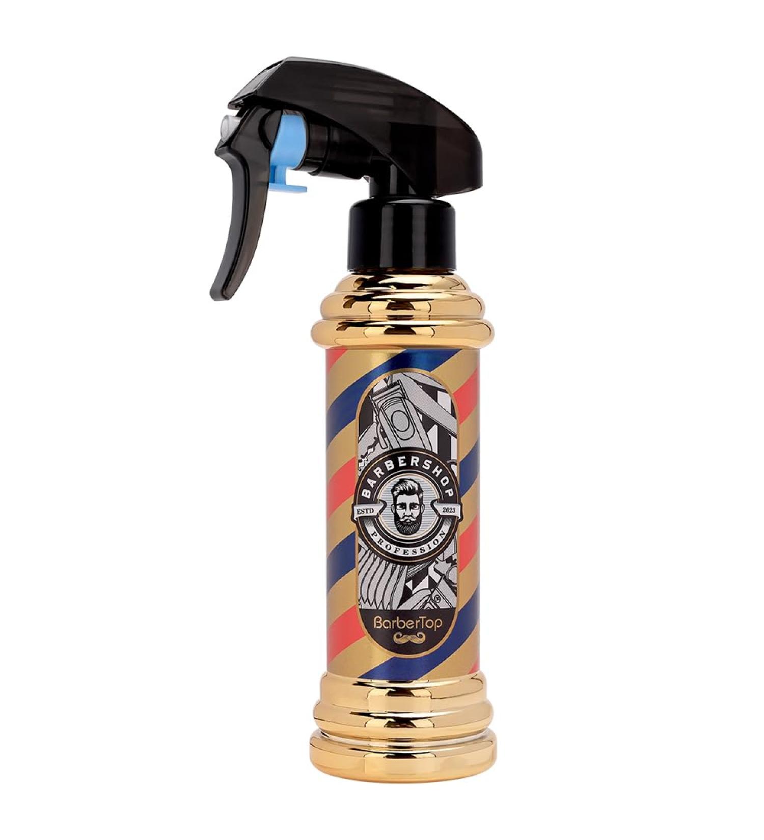BARBERTOP Barber Spray Bottle Barber Stylist Fine Mist Sprayer Refillable Container & Spray Bottle for Hairdressing Cleaning Plants 6.76 ounce(Golden) - Buy Online on GoSupps.com
