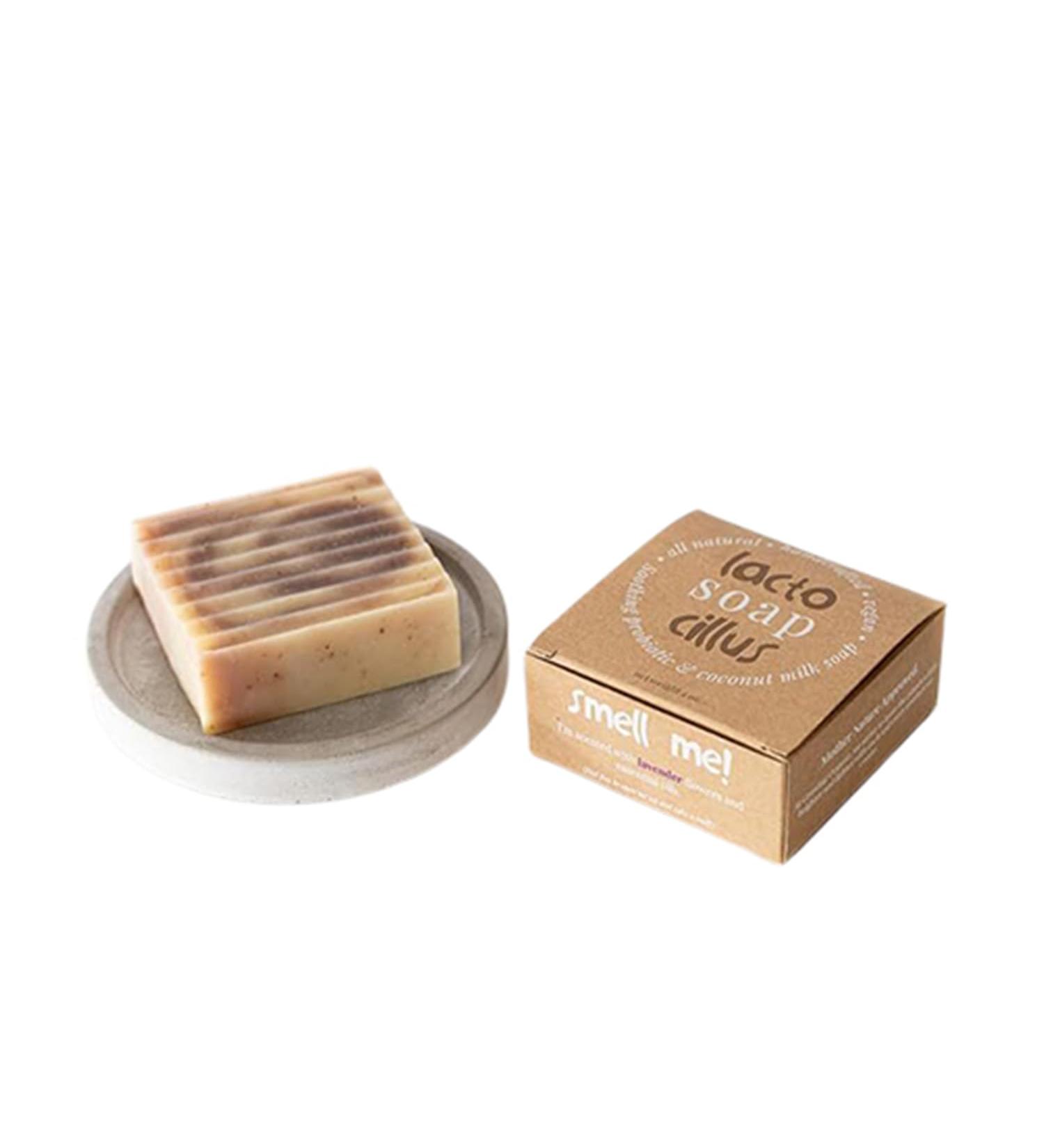 Lactosoapcillus Probiotic Bar Soap | Natural Vegan Lavender Soap | Plant-Based No Harsh Chemicals & No Artificial Fragrance - Buy Online on GoSupps.com