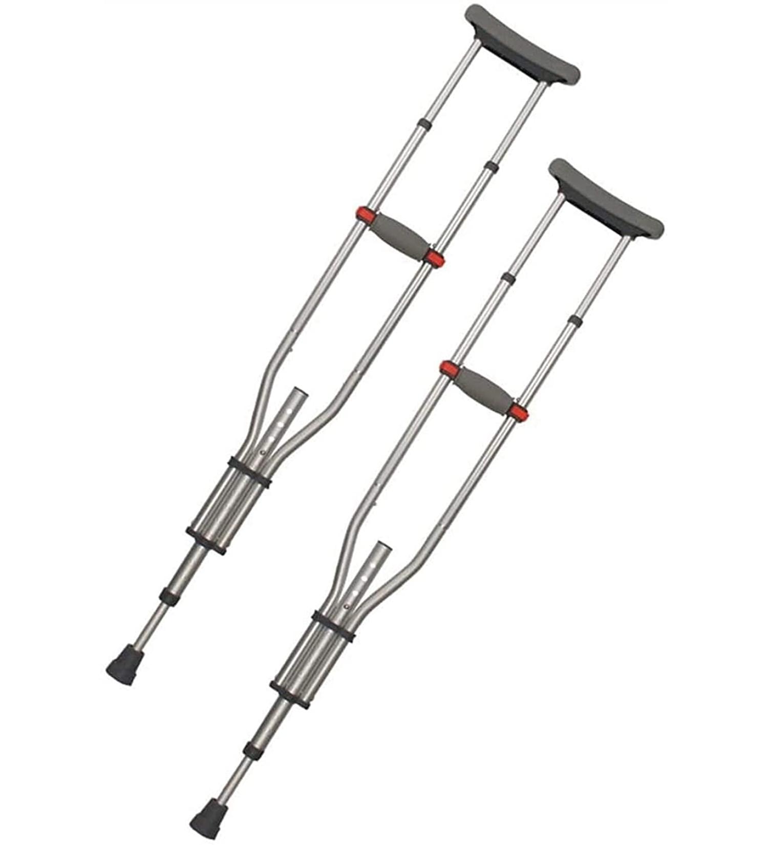 Crutches for Adults Underarm Underarm Crutches for Adjustable Lightweight Aluminum Adjustable Folding Armpit Crutches Crutches for Disabled Elderly for Adults and Teenager Great fo Lucky Star - Buy Online on GoSupps.com
