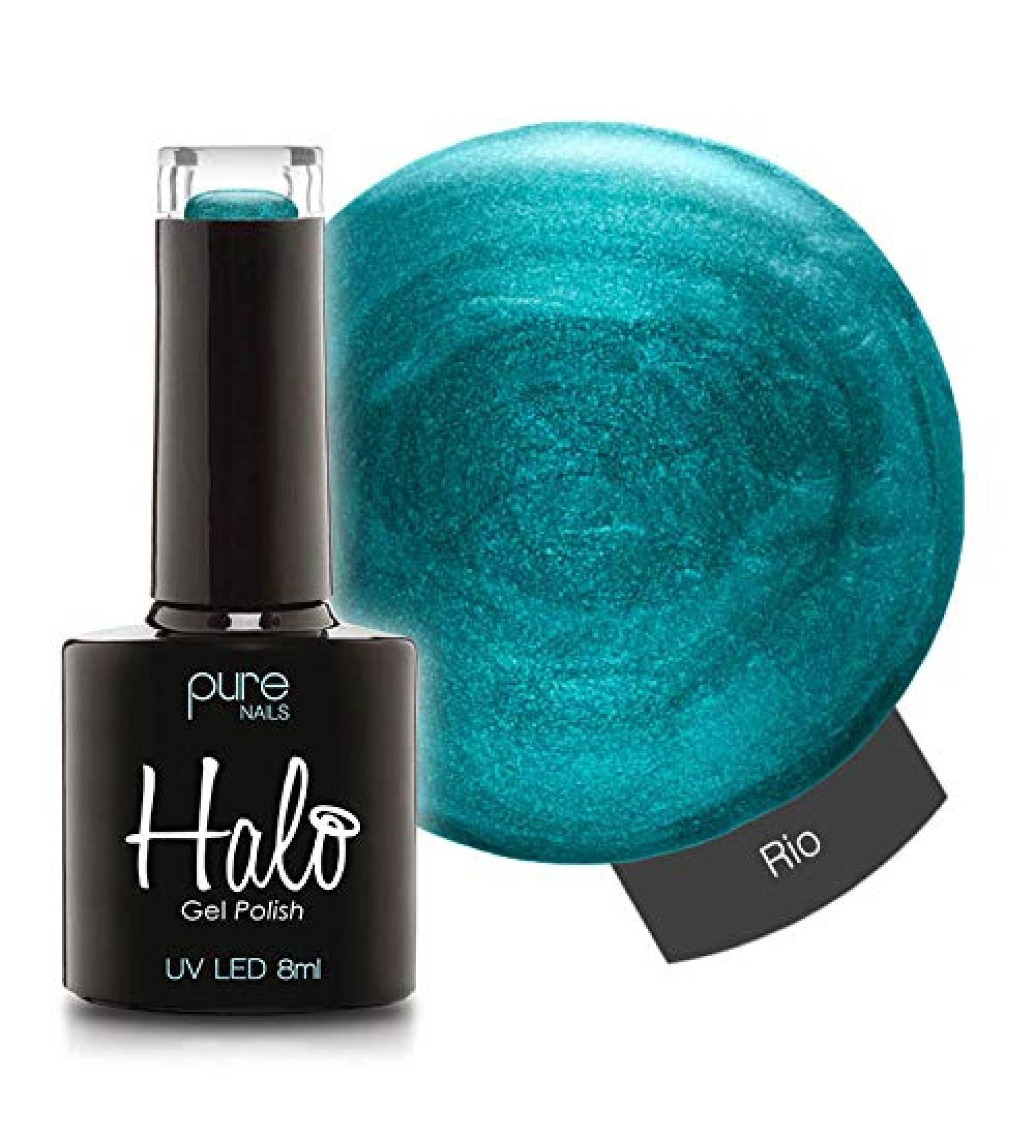 Halo Gel Polish *Full Range 8ml* **CHOOSE YOUR COLOUR(S)** (Rio N2876) Rio N2876 8 ml (Pack of 1)
