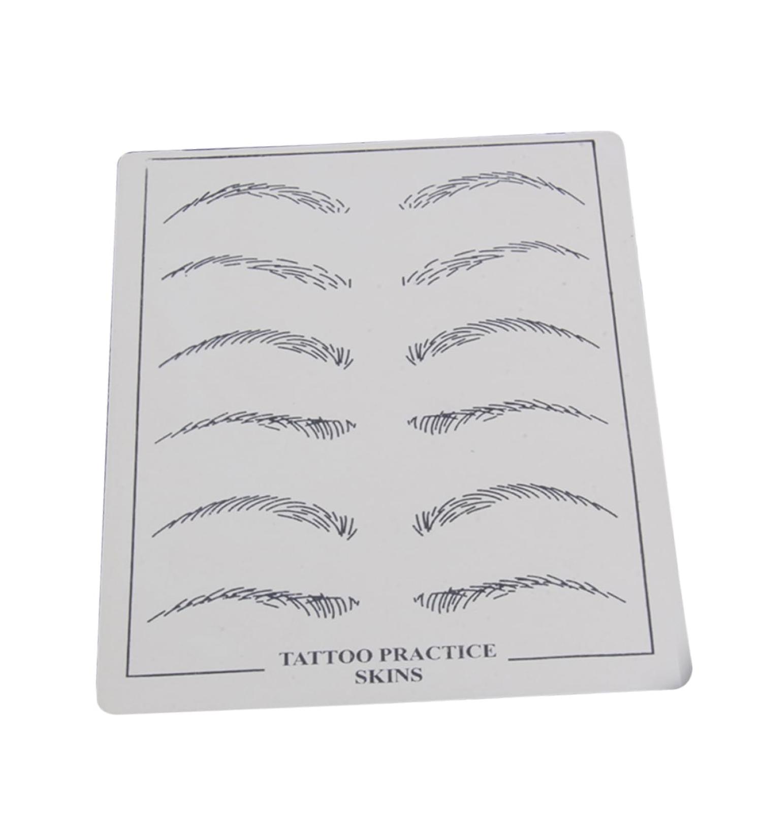 Beavorty Eyebrow Microblading Skin 6 Pcs Eye Brow Shaping Kit Eyebrow Training Skin Eyebrow Practice Skin Eye Brow Practice Skin Set Eyebrows Eyebrow Trimming Eyebrow Microblading - Buy Online on GoSupps.com