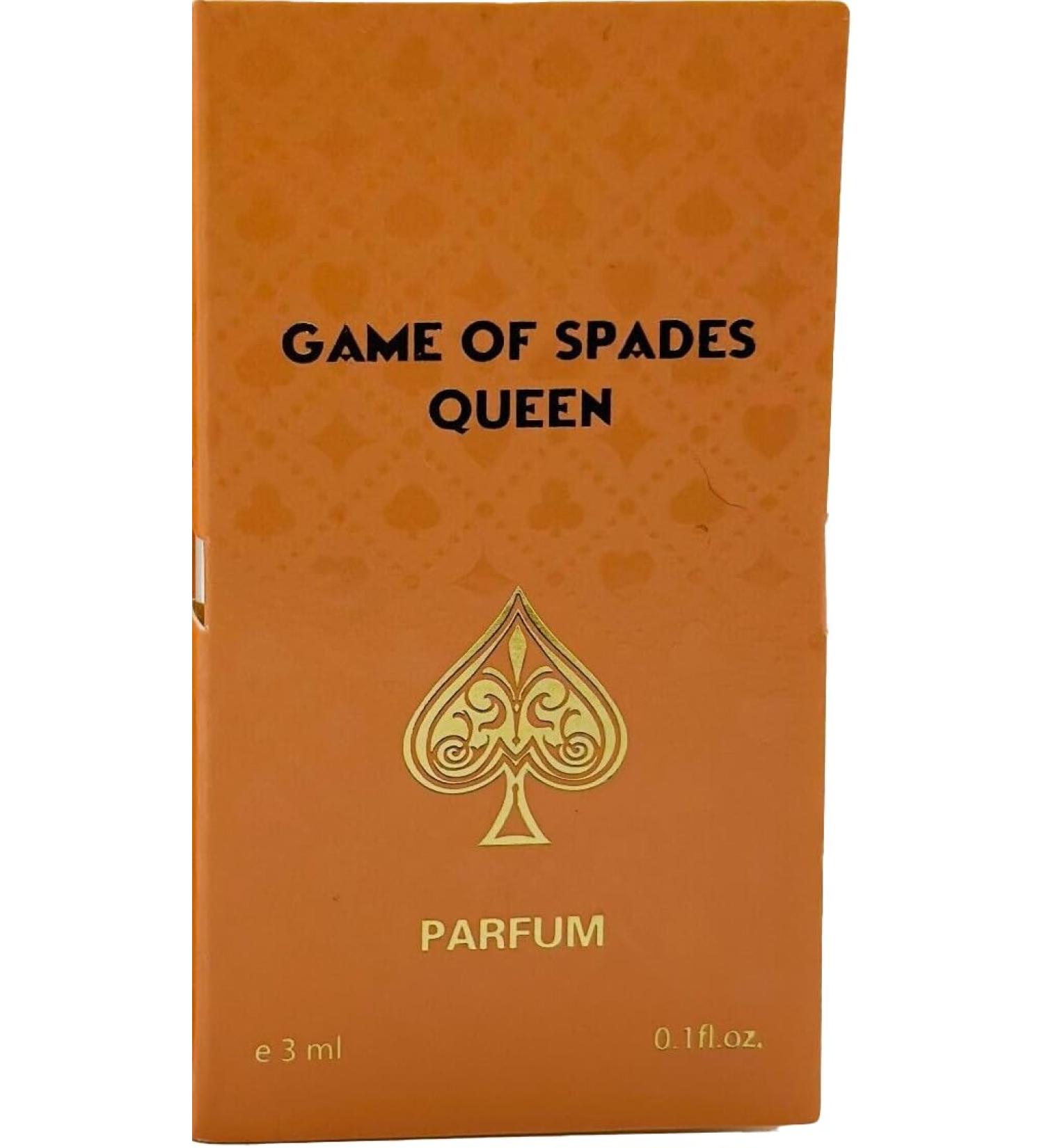 Jo Milano Game of Spades Queen Parfum Spray 0.10 Ounce (Unisex) Citrus 0.10 Ounce (Pack of 1)