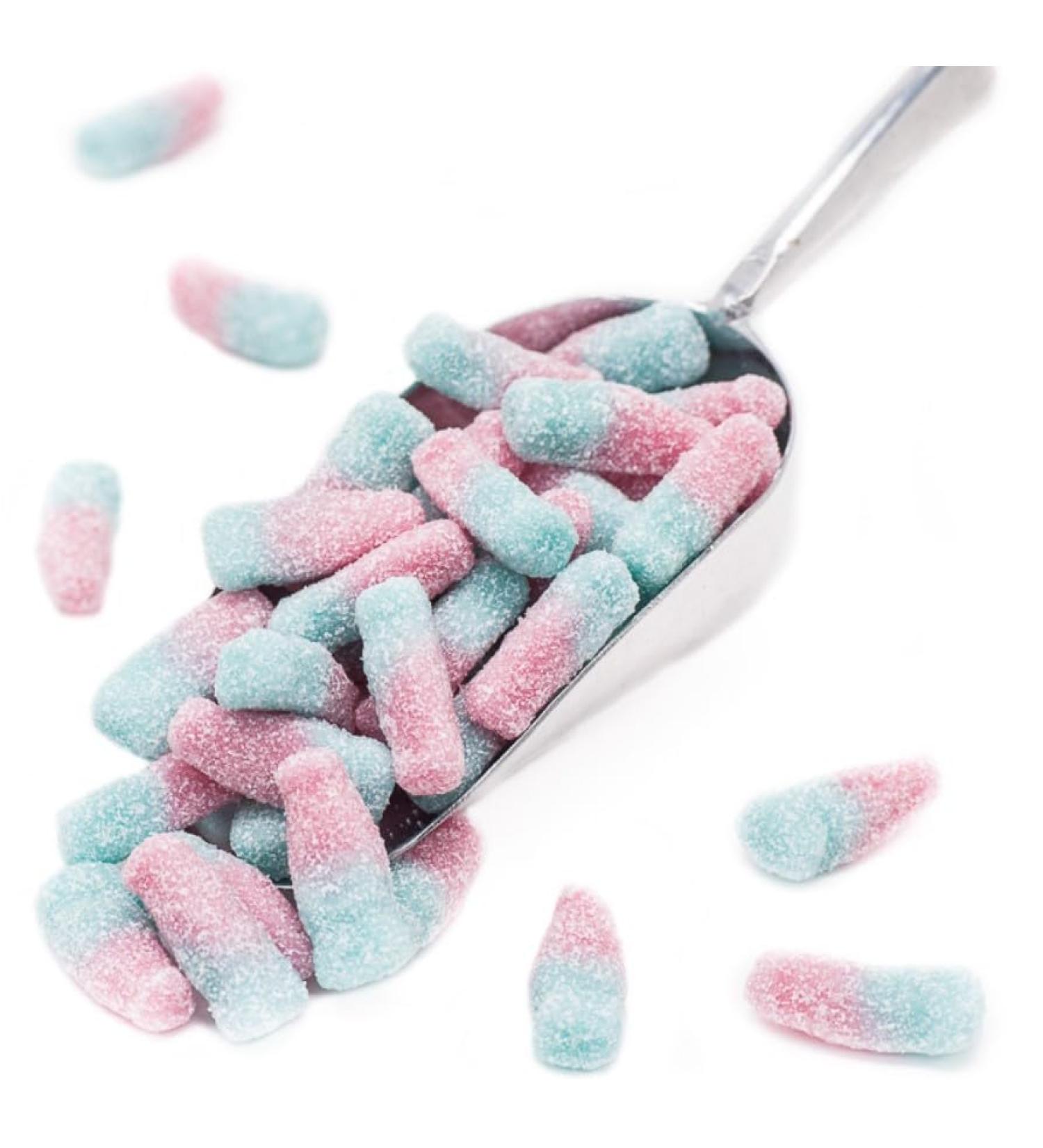 Blue Pink Fizzy Cola (Halal Jelly) 7.5g Delicious Tasty And Twisty Treat Gift Hamper For Birthday Christmas Sold By Kidzbuzz