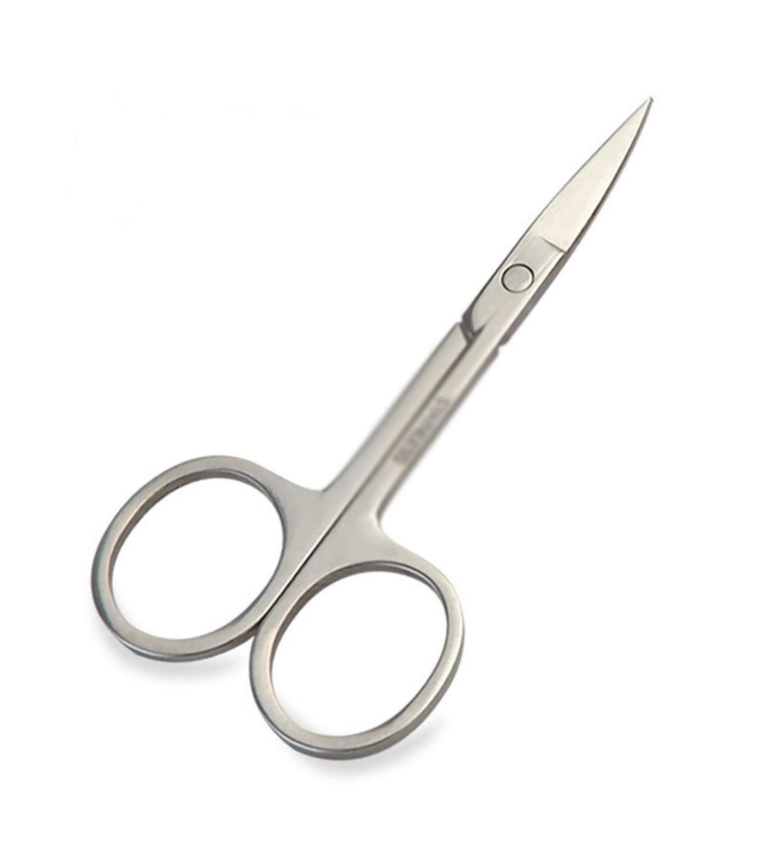 CanEve Craft Scissors Professional Nail Scissor Manicure for Nails Eyebrow Nose Eyelash Cuticle Scissors Curved Pedicure Makeup Tools Scissors - Buy Online on GoSupps.com