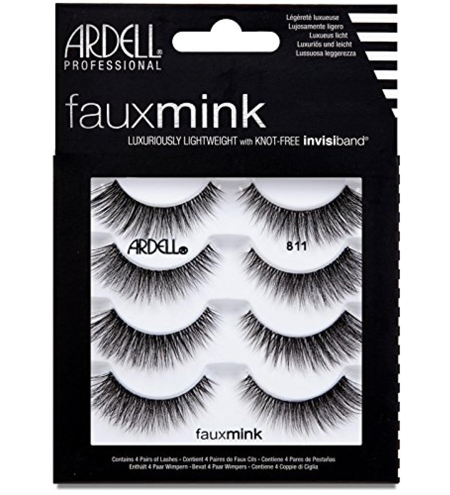 Ardell Faux Mink Lashes - Luxurious Lightweight 4-Pair Set | Best Quality & Comfort - Buy Online on GoSupps.com